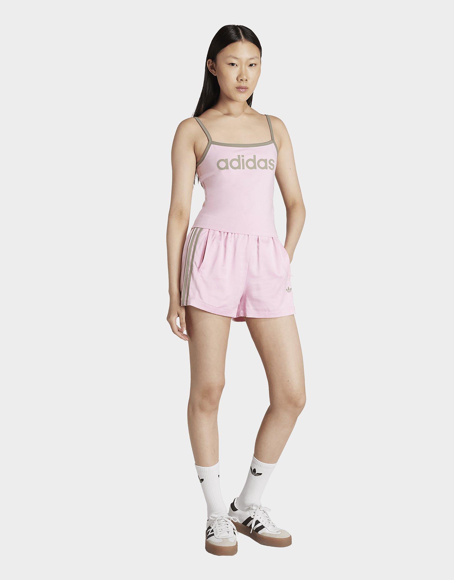 adidas Originals adidas Originals Pin-stripe Satin Short