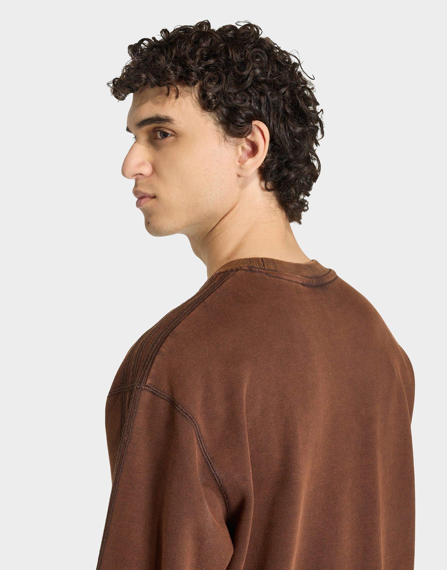 adidas Premium Essentials Retro Washed Crew Sweatshirt