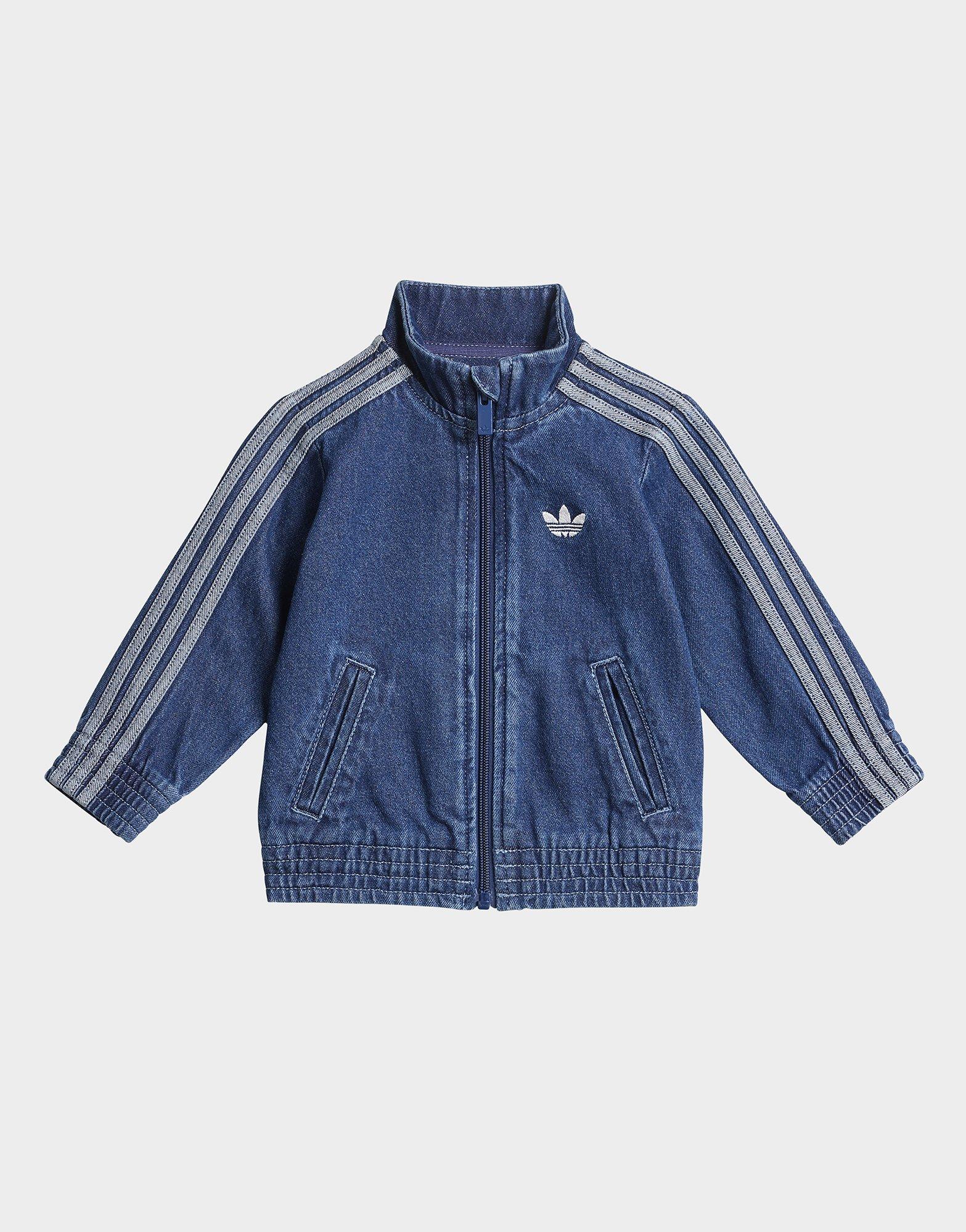 adidas FIREBIRD GIACCA DA ALLENAMENTO IN DENIM