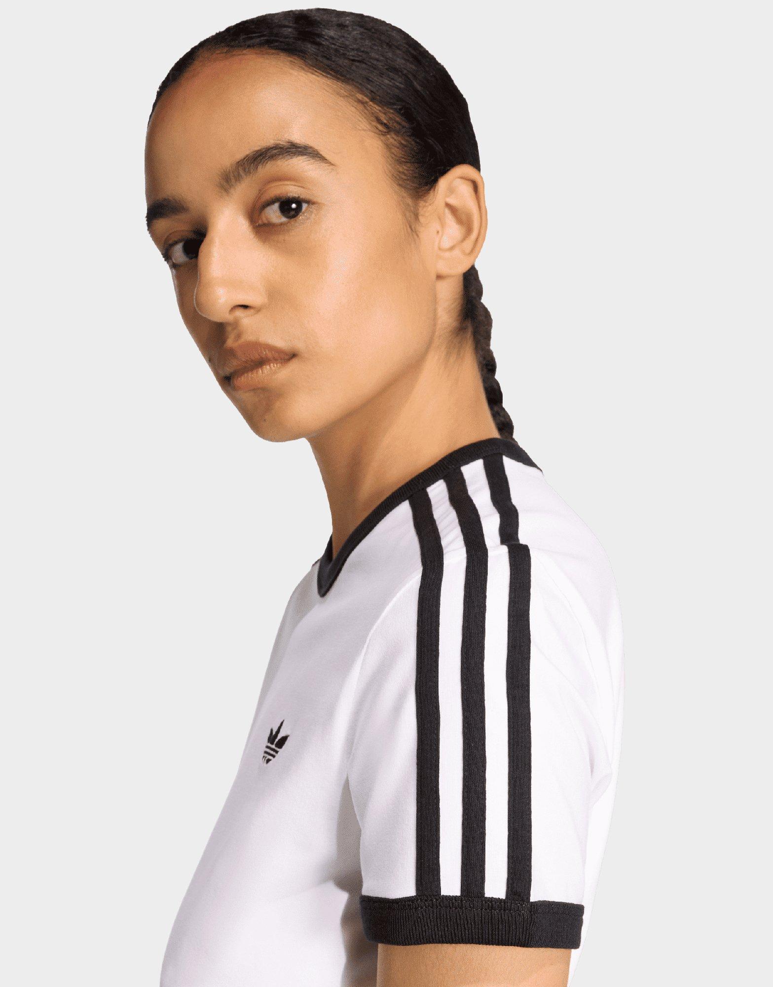 adidas Camiseta Entallada 3 Stripes