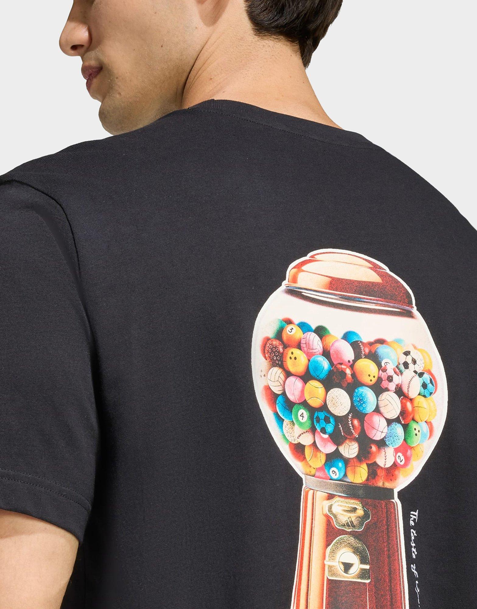 adidas T-SHIRT GRAPHIQUE SNACK BUBBLE GUM