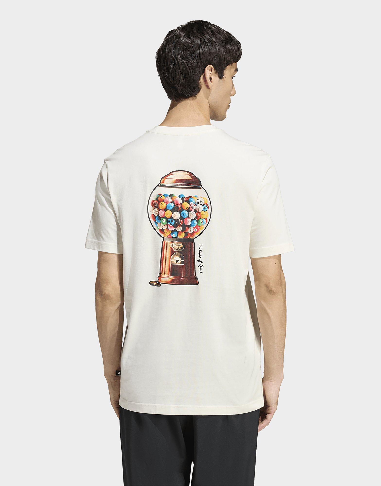 adidas T-SHIRT GRAPHIQUE SNACK BUBBLE GUM