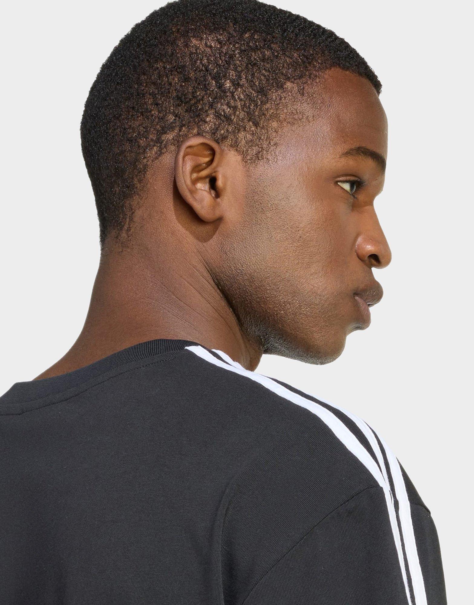 adidas T-SHIRT OVERSIZE 3 BANDES ADICOLOR