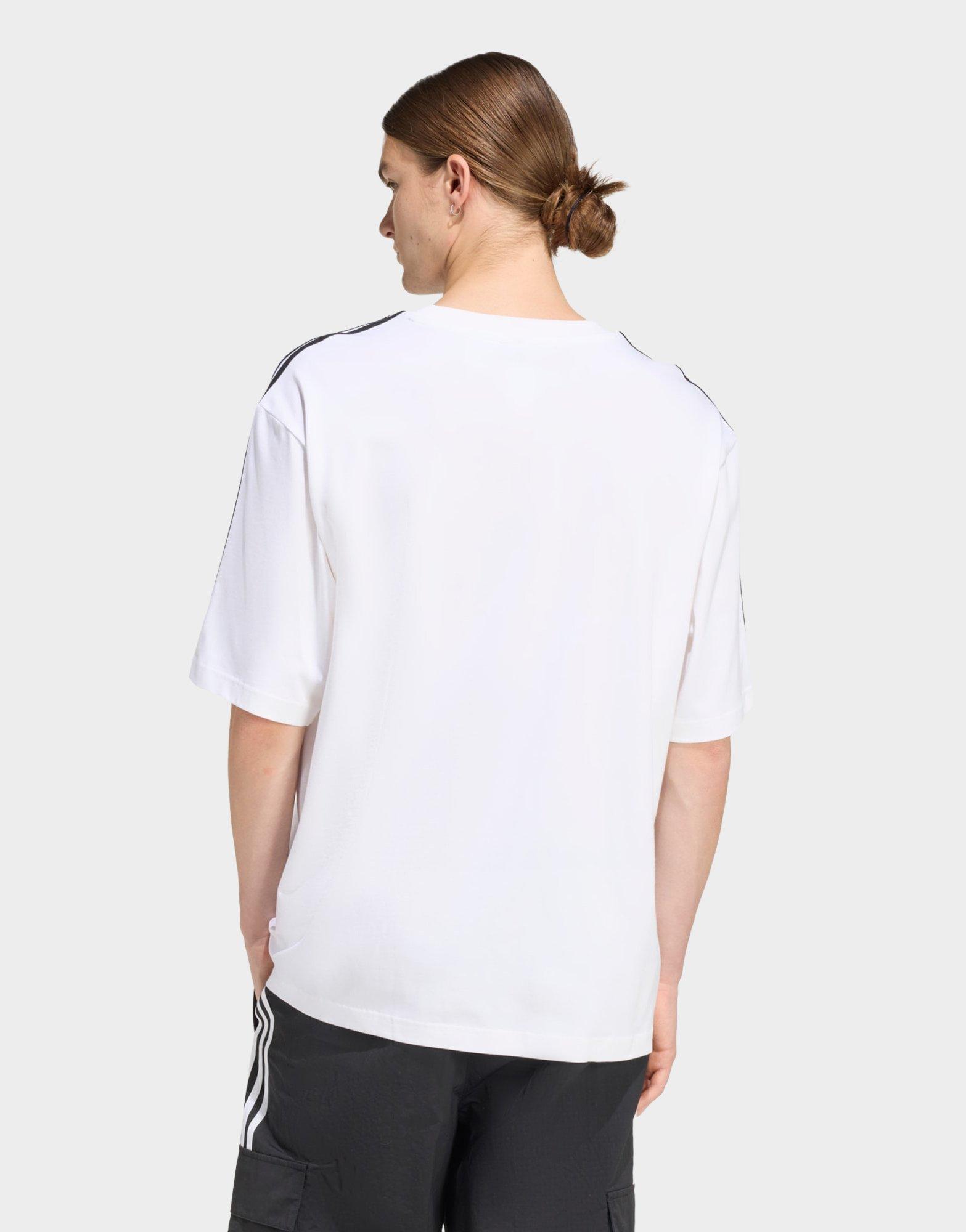 adidas T-SHIRT OVERSIZE 3 BANDES ADICOLOR