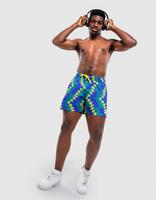 adidas Football-inspired Graphic Swim Shorts 5 Inch
