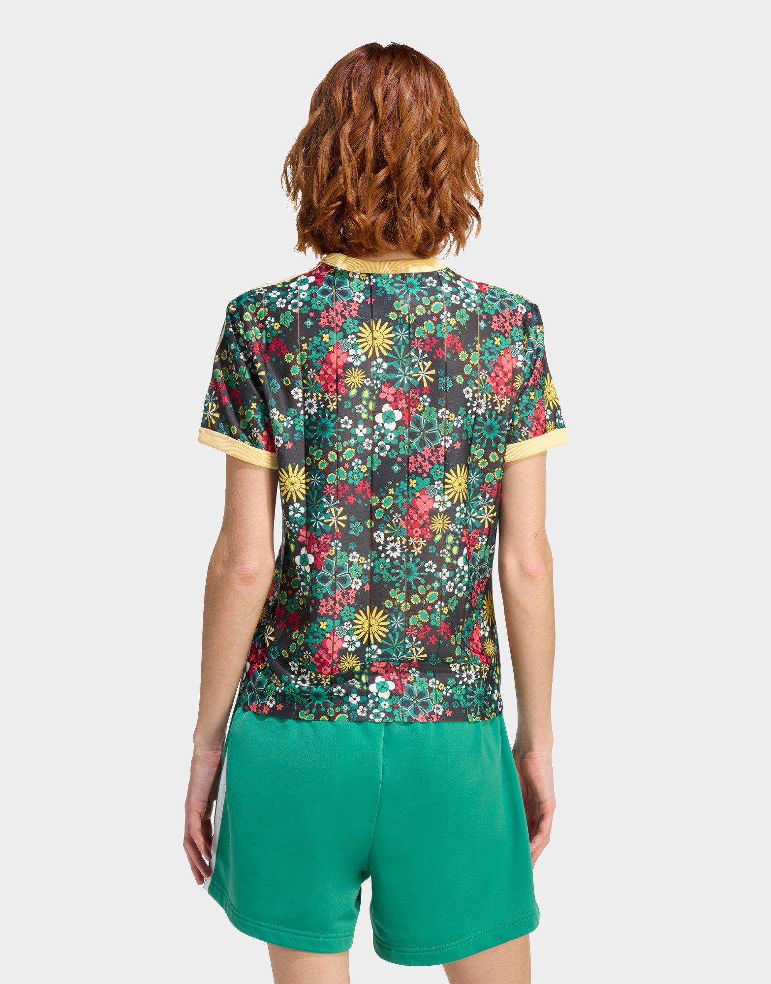 adidas ADIDAS ORIGINALS X LIBERTY LONDON 3 STRIPES TEE