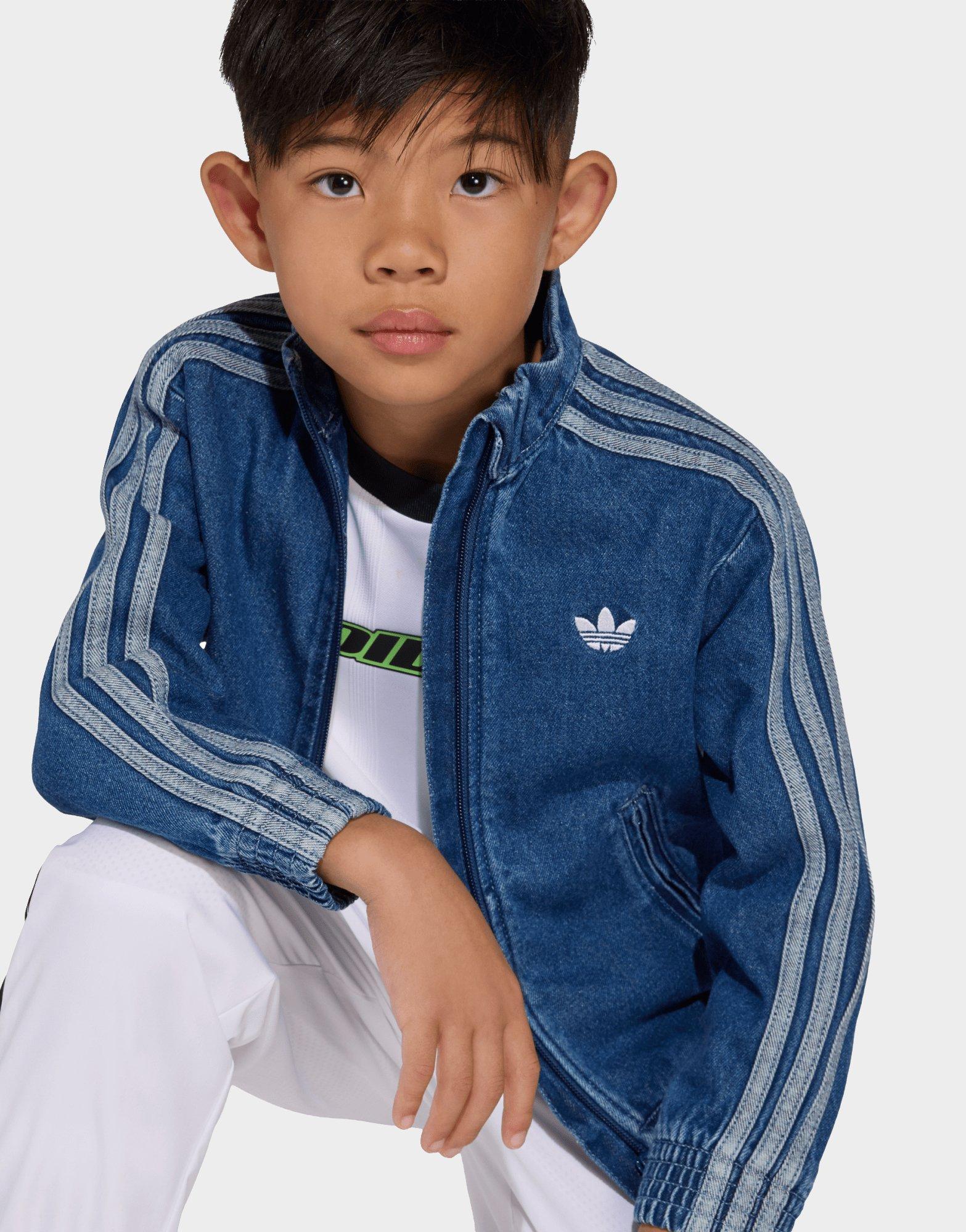 adidas FIREBIRD DENIM TRACK TOP