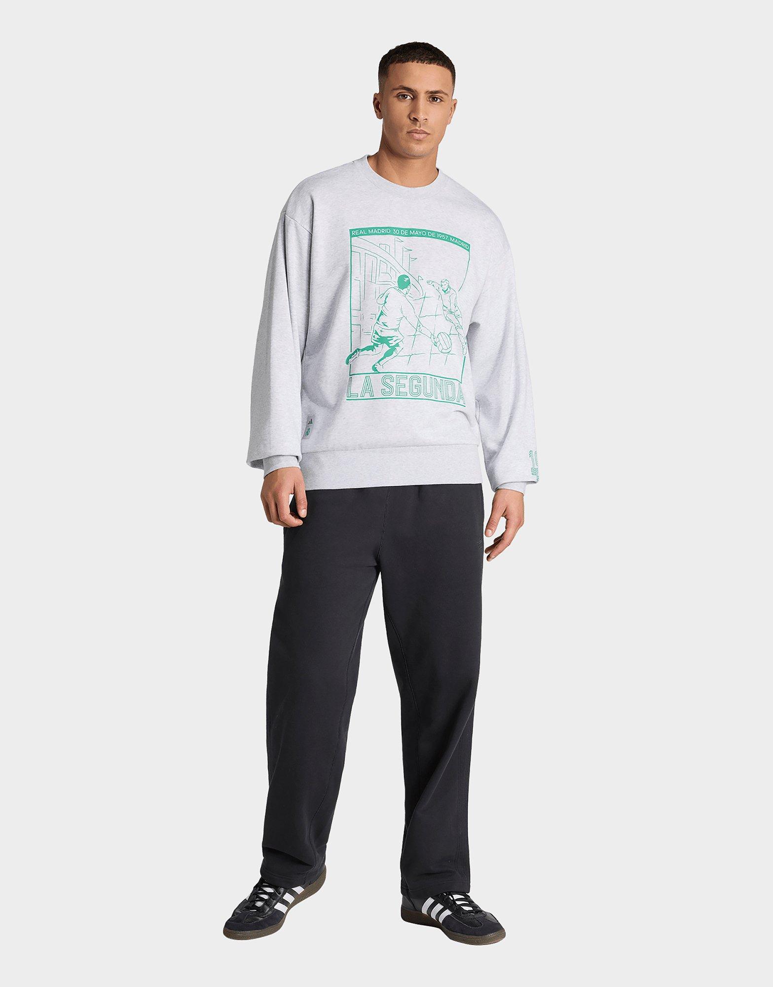 adidas Sudadera Real Madrid Heritage Crew