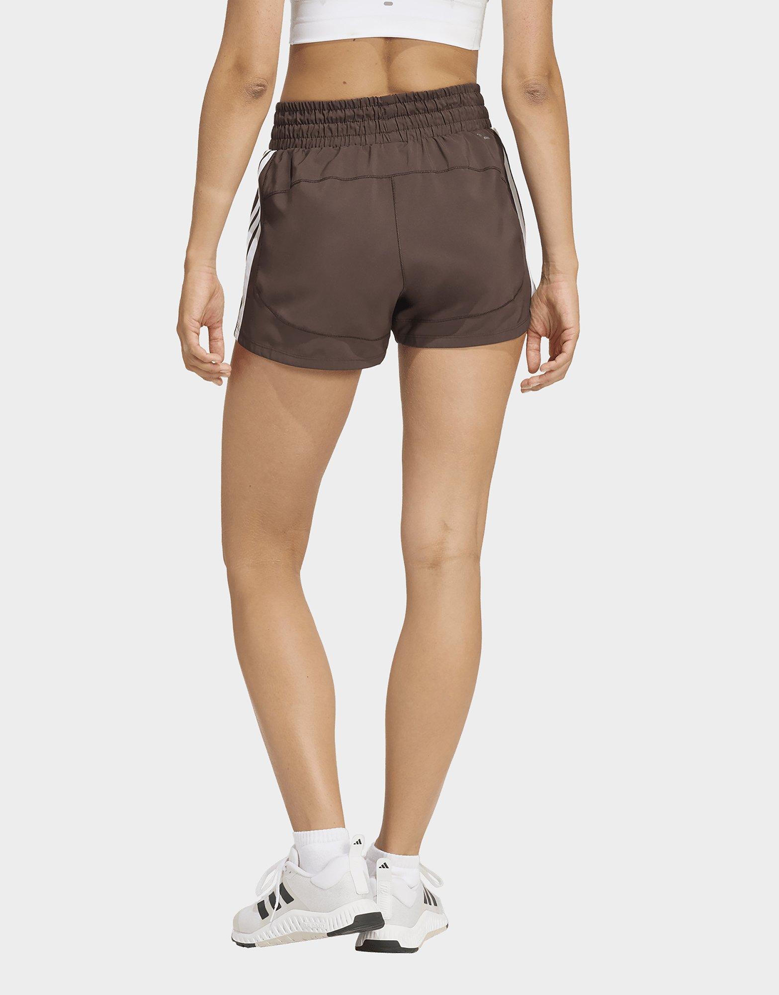 adidas Pacer Workout Woven High Rise Shorts