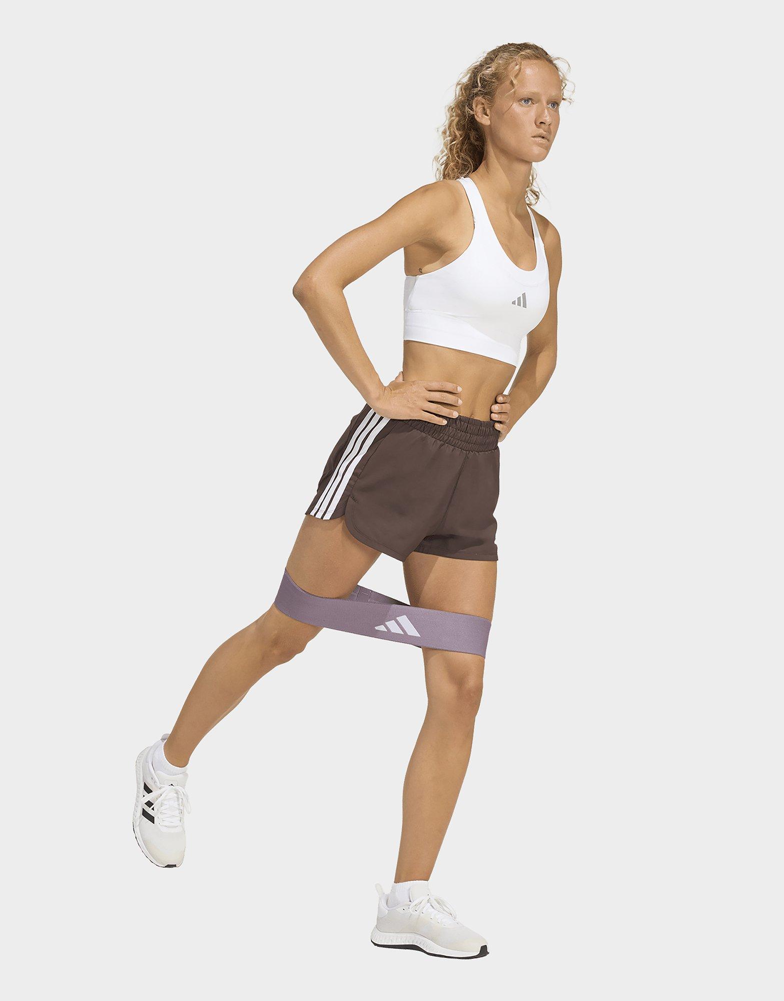 adidas Pacer Workout Woven High Rise Shorts