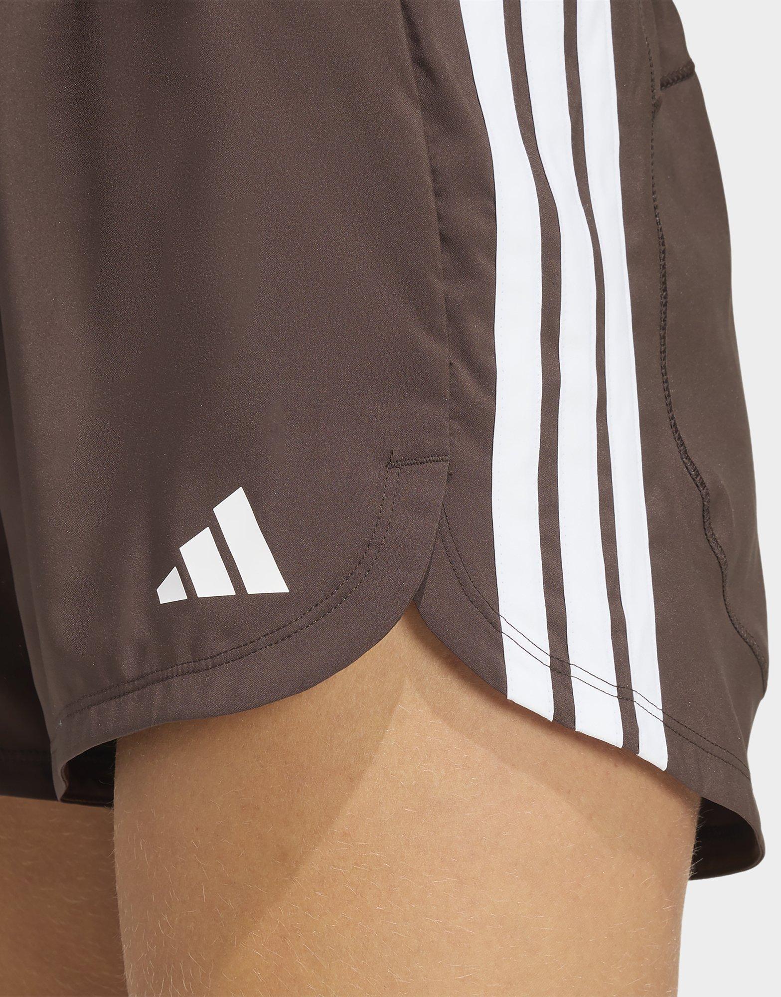 adidas Pacer Workout Woven High Rise Shorts