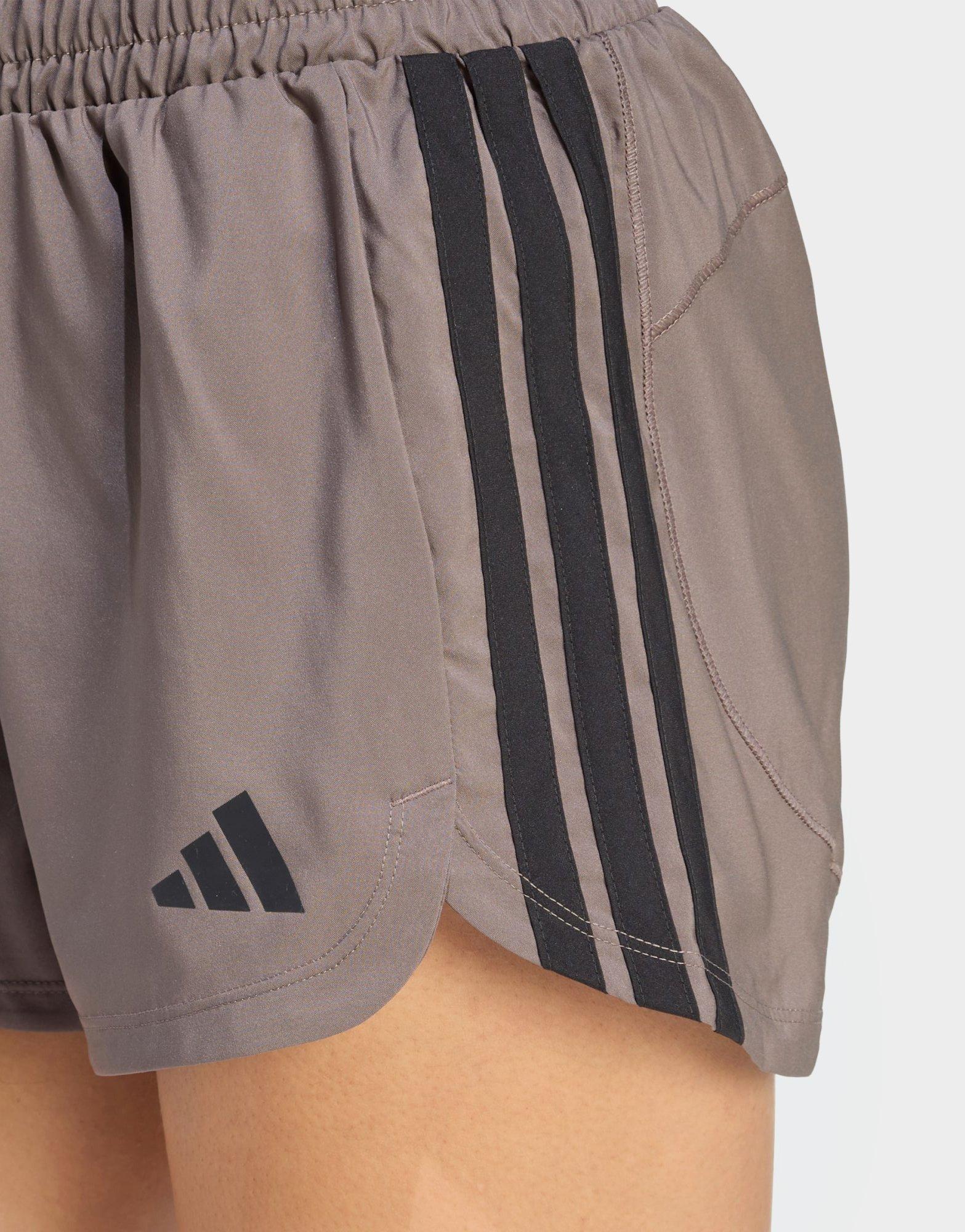 adidas Pacer Workout Woven High Rise Shorts