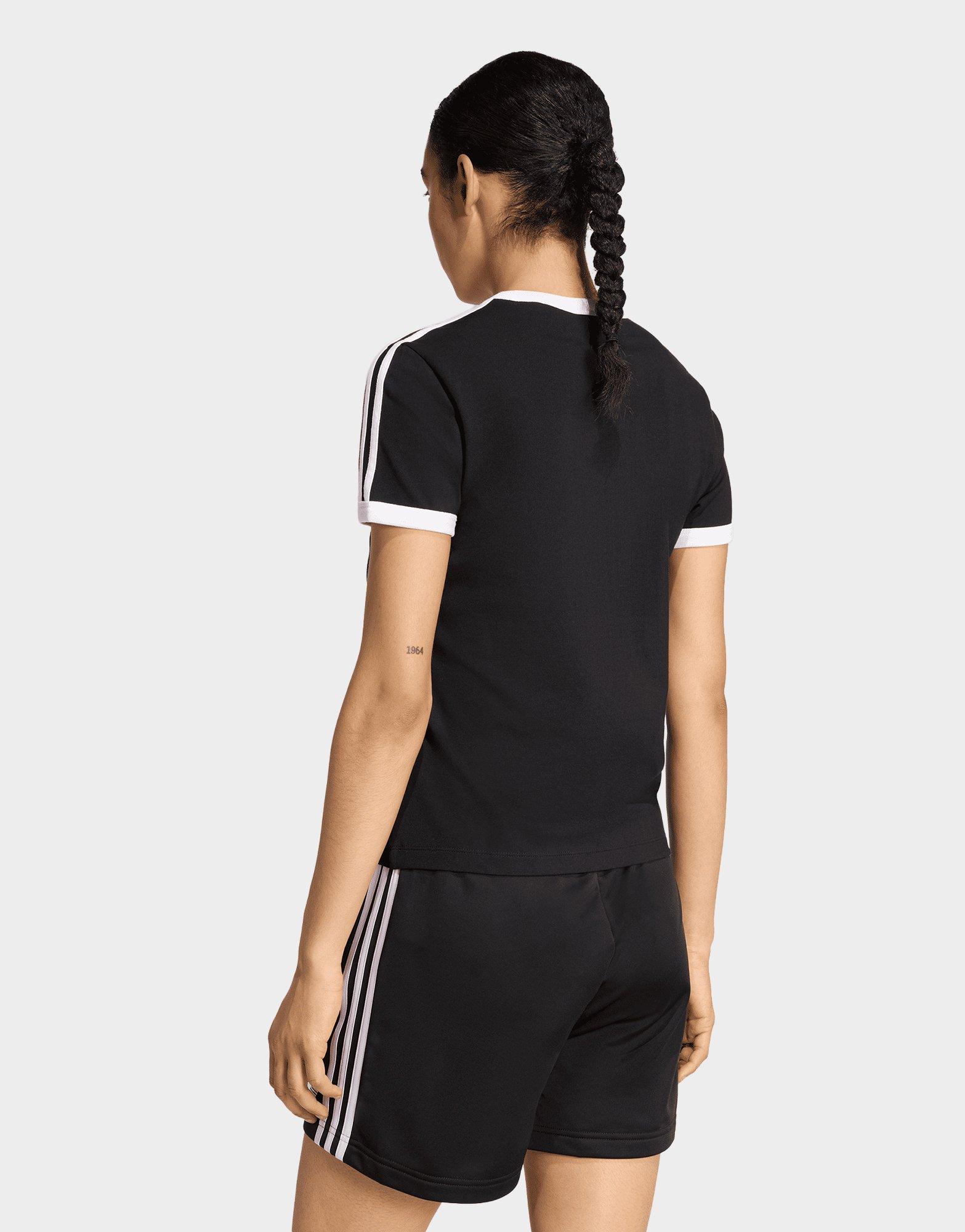 adidas Camiseta Entallada 3 Stripes
