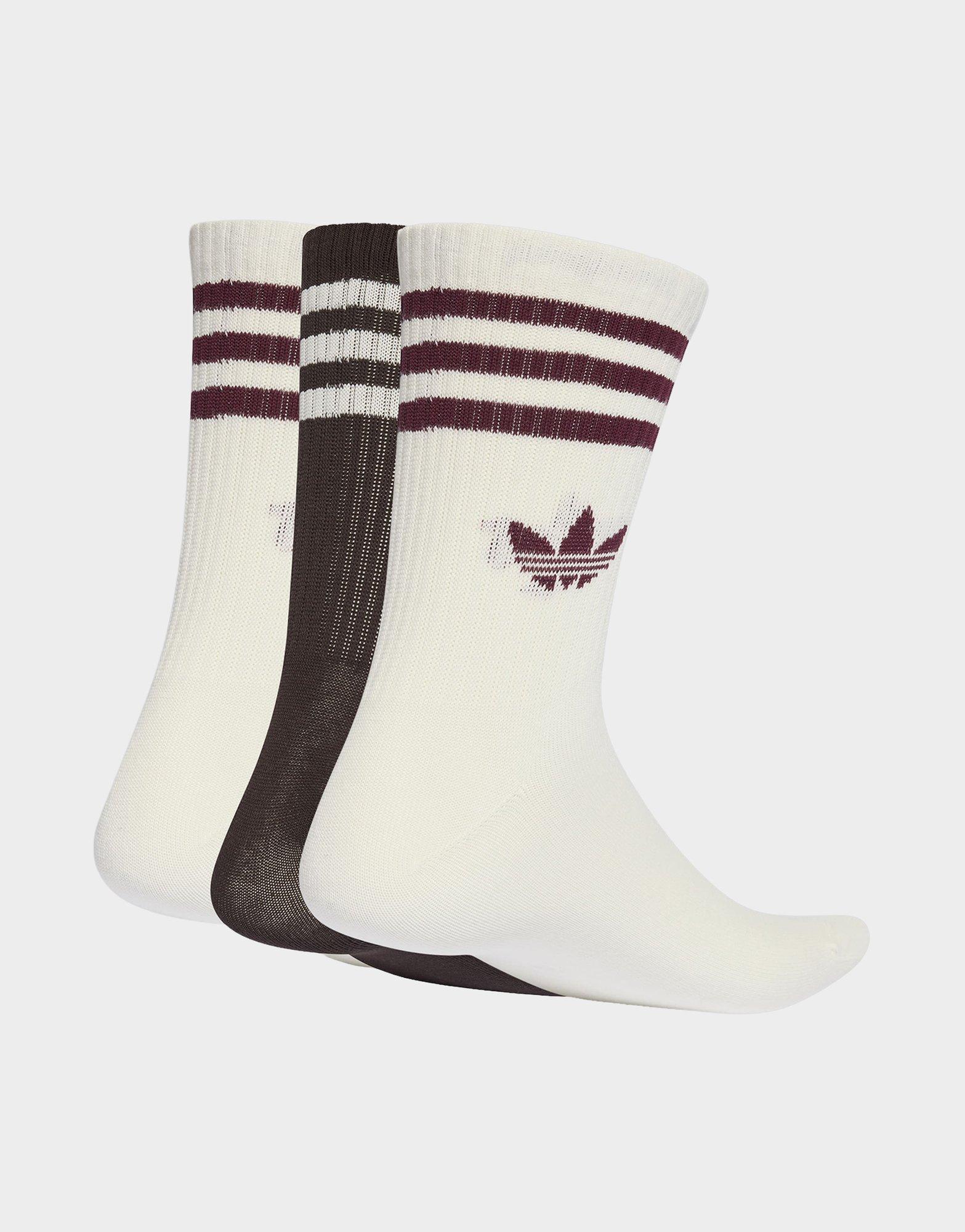 adidas 3-Stripes Crew Socks 3 Pairs
