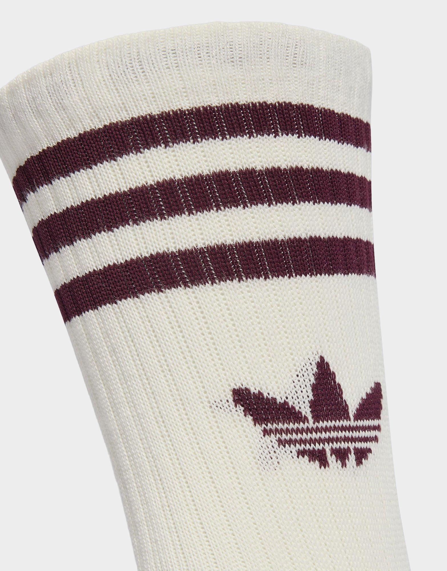 adidas 3-Stripes Crew Socks 3 Pairs