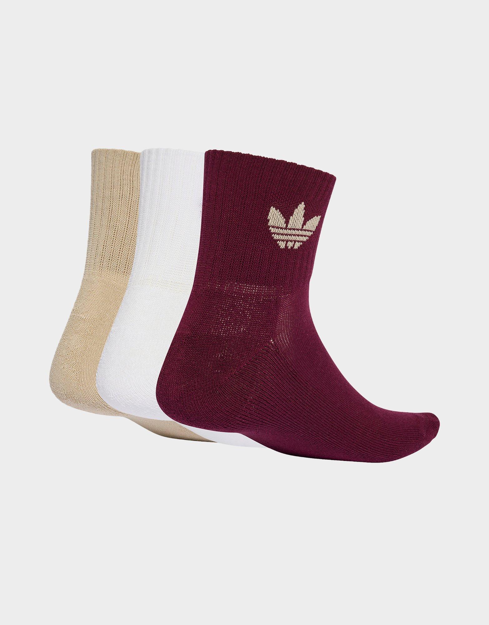 adidas Originals Mid Crew Socks 3 Pairs