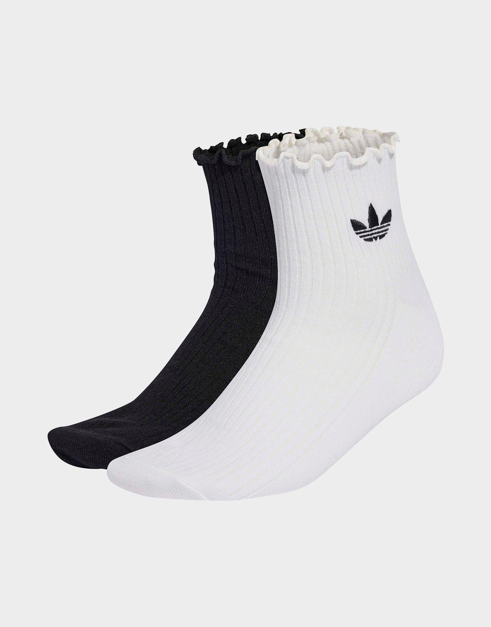 adidas Originals Ruffle Quarter Socks