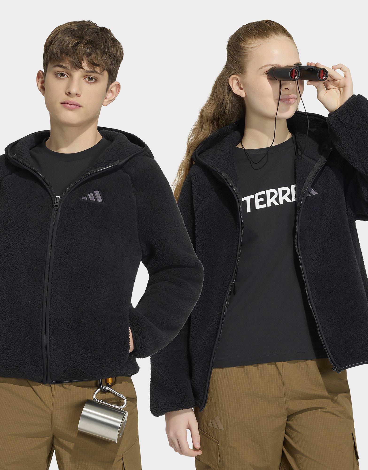 adidas Terrex Kids Xploric Full-zip Hooded Fleece Jacket