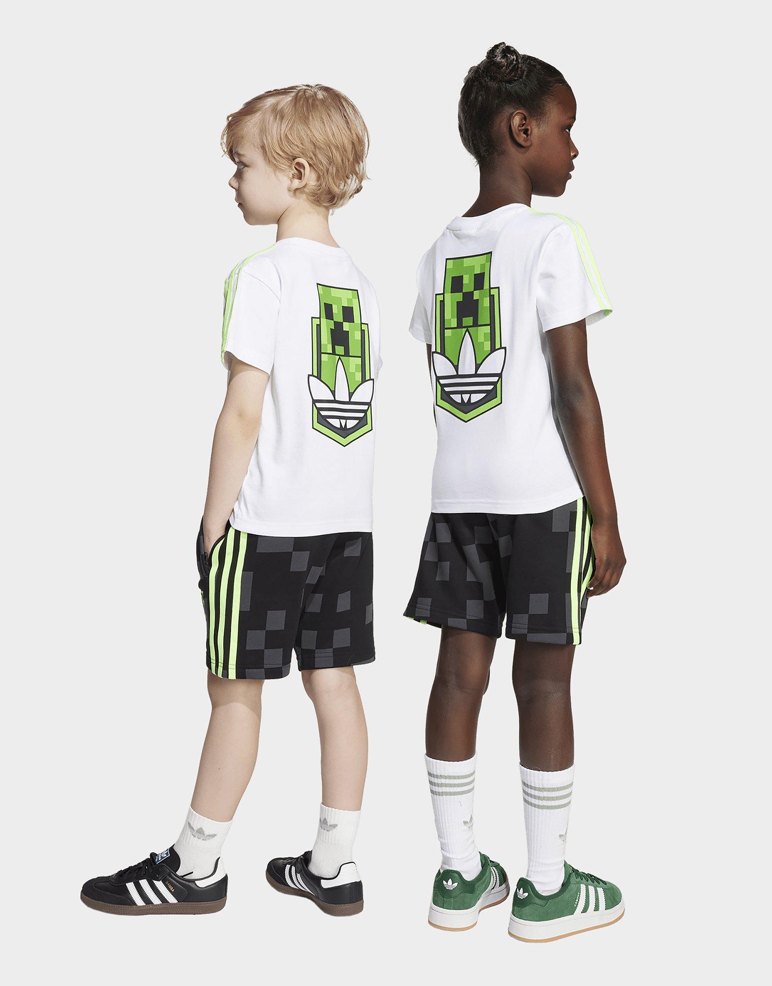 adidas adidas Originals X Minecraft Kids Short Tee Set Kinder