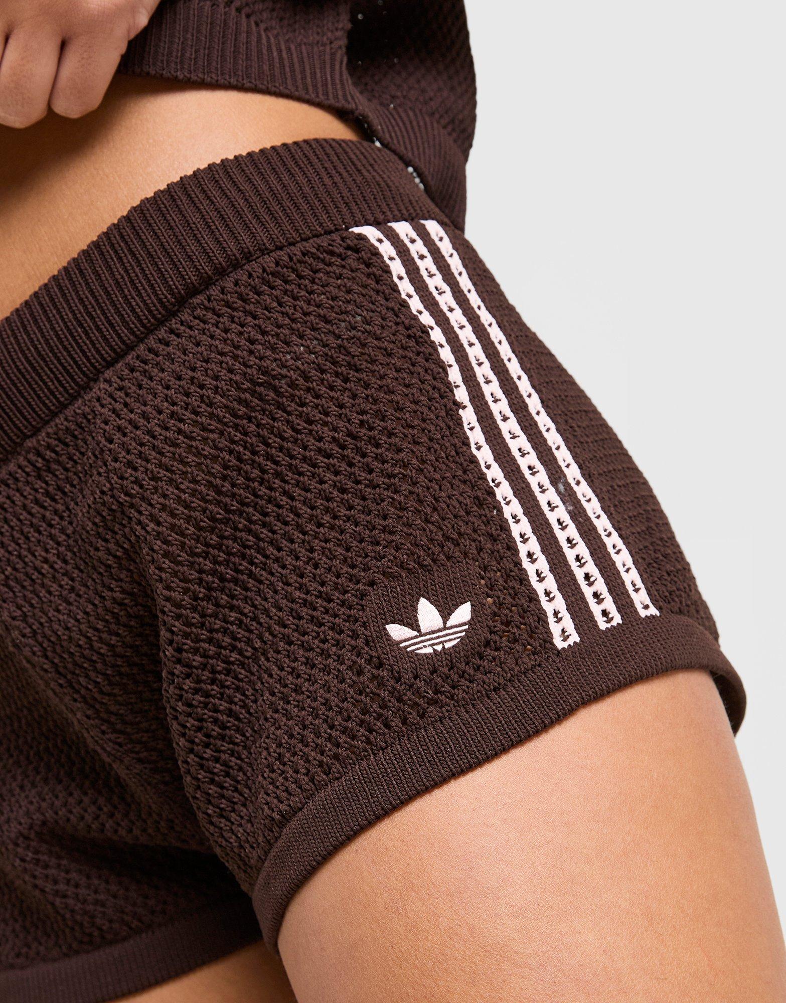 adidas Originals KNITTED CROCHET SHORTS