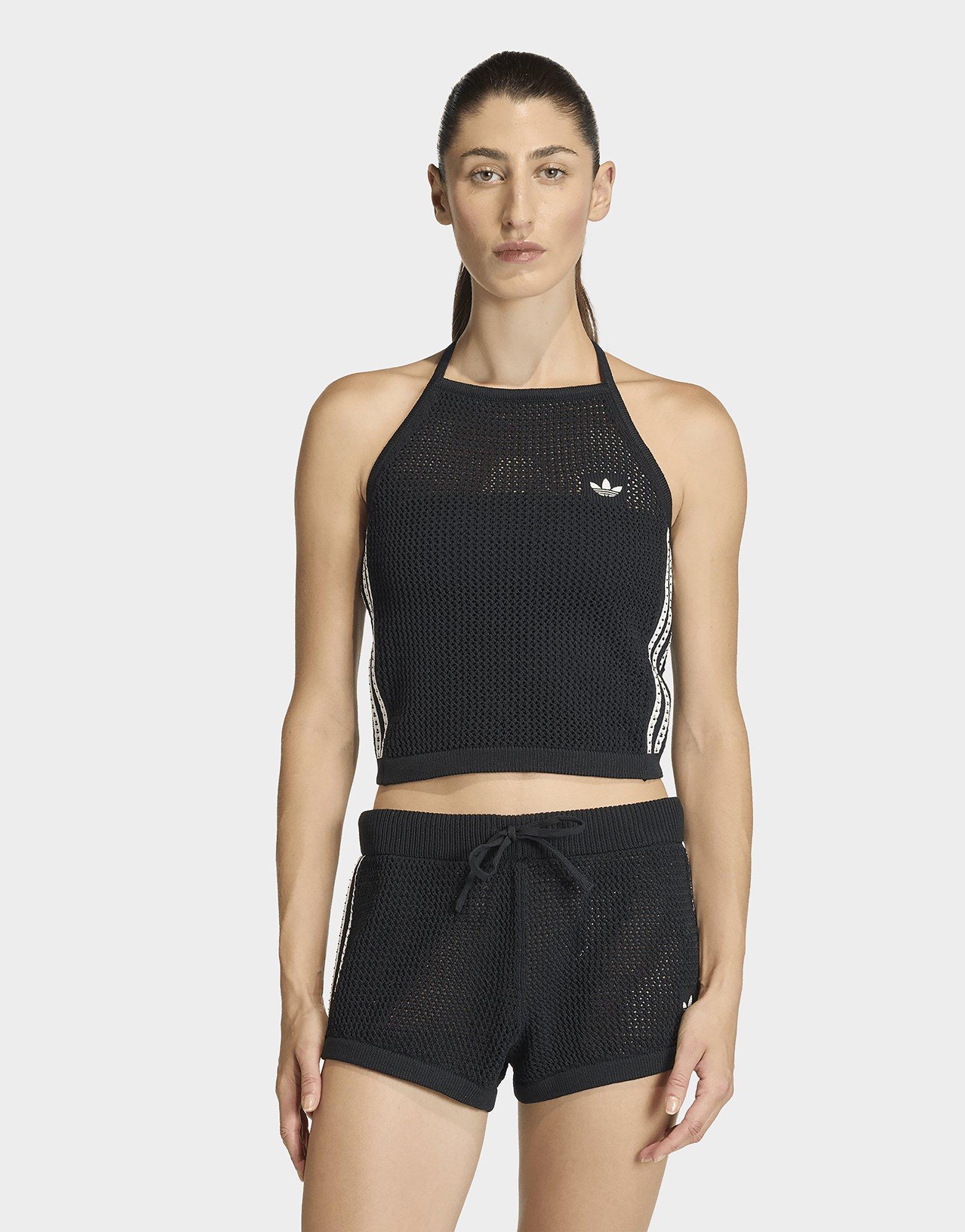 adidas KNITTED CROCHET TOP