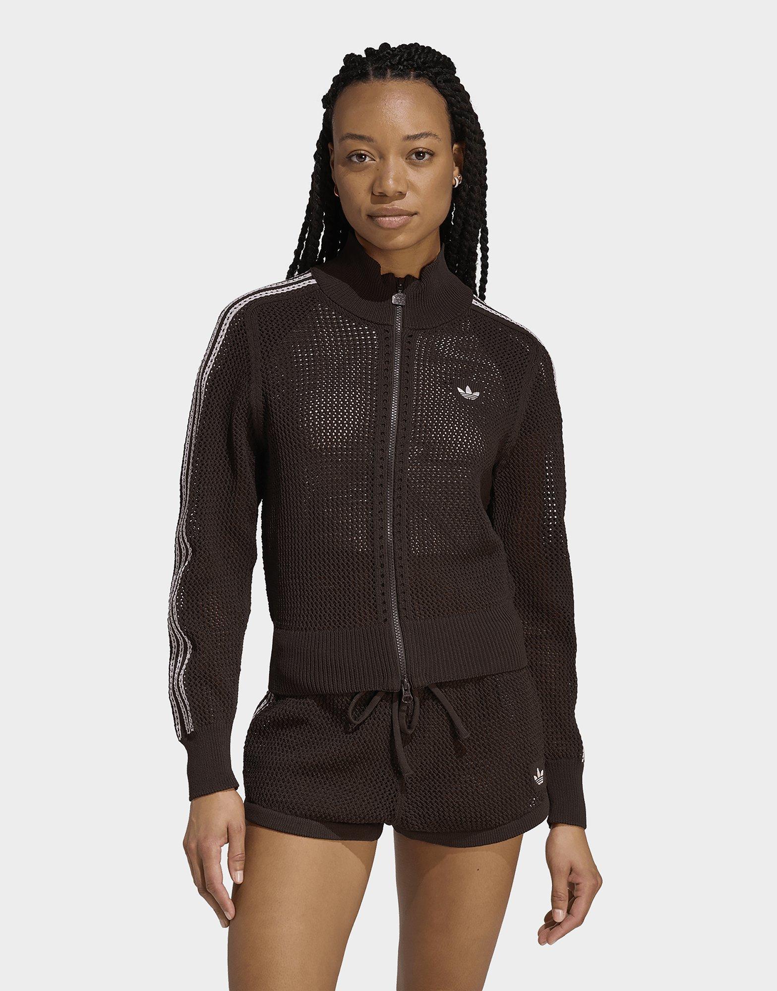 adidas Originals Knitted Crochet Firebird Track Top