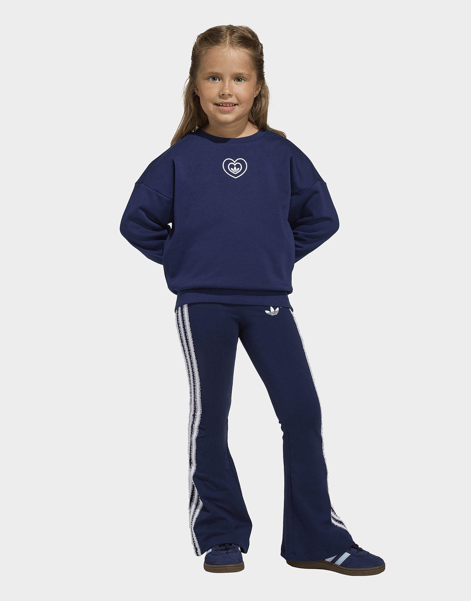 adidas DISNEY CREW FLARED LEGGINGS SET