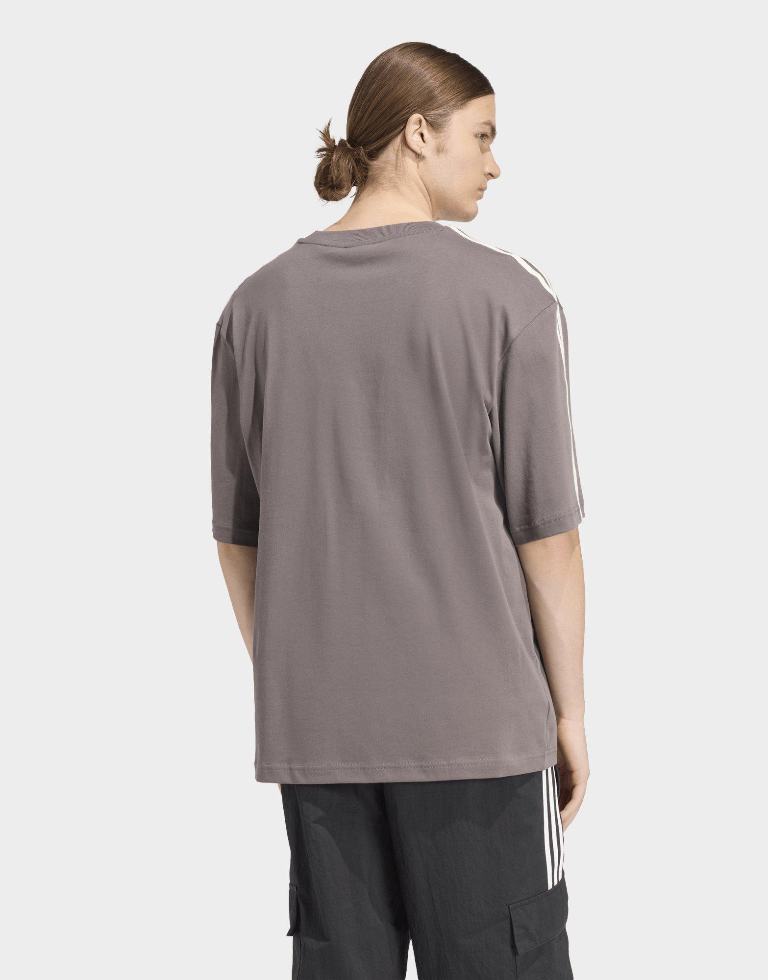 adidas T-SHIRT OVERSIZE 3 BANDES ADICOLOR