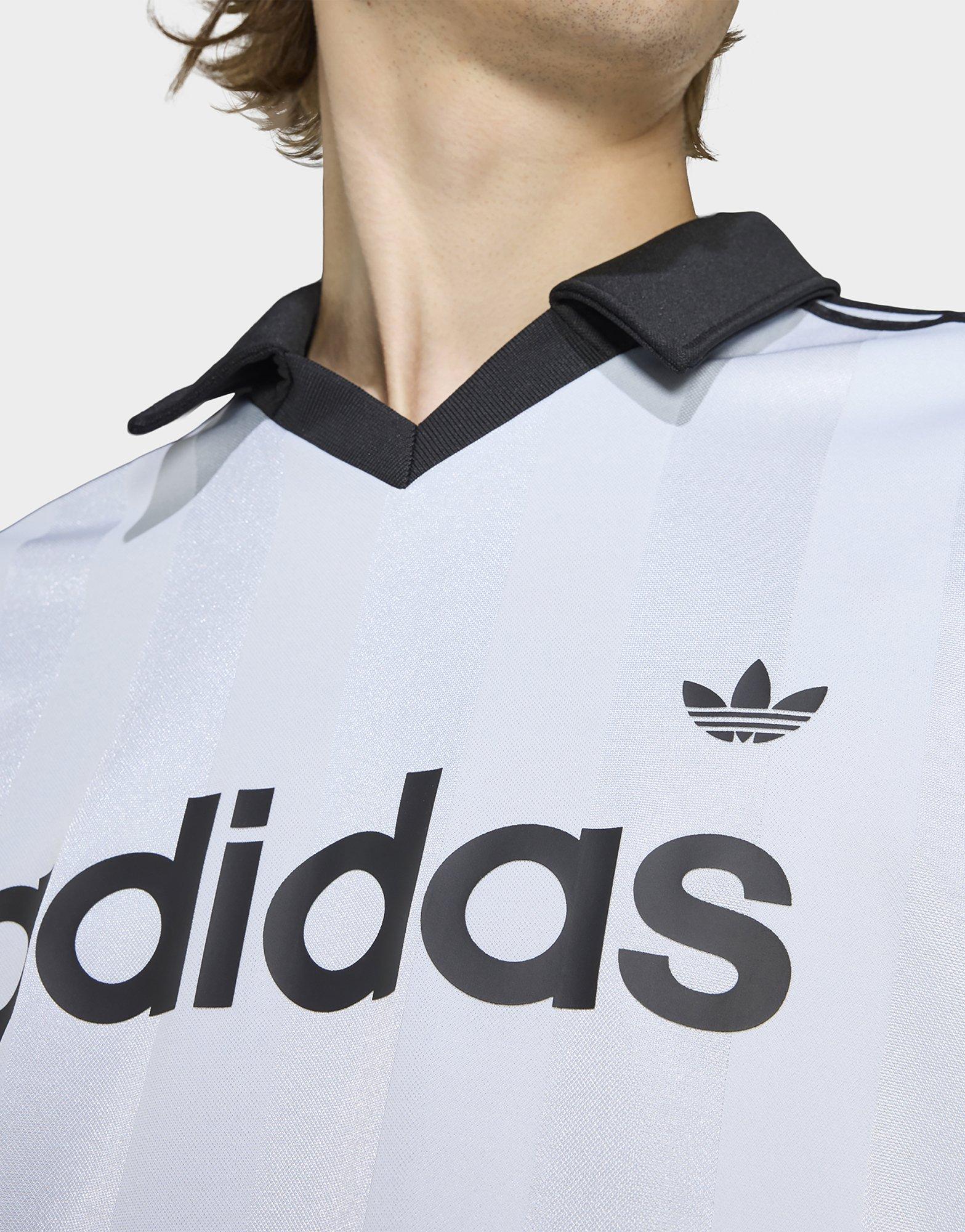 adidas ARCHIVE COLLAR ENGINEERED JERSEY