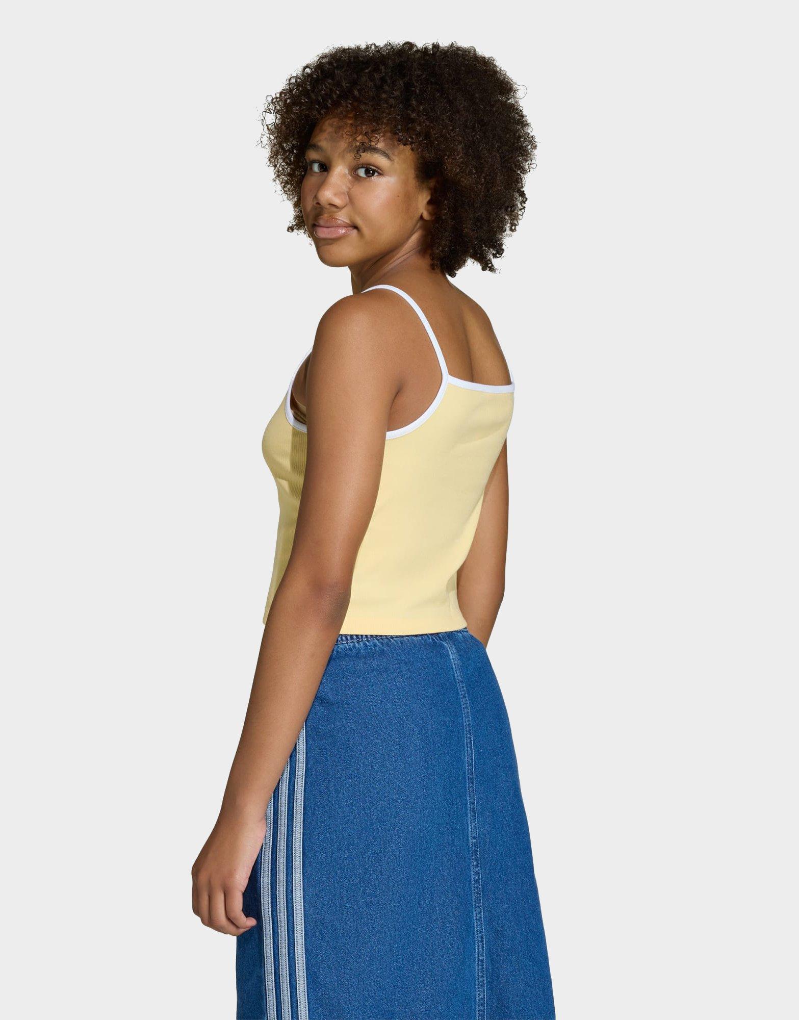 adidas DÉBARDEUR CÔTELÉ SLIM MINI-CÔTES