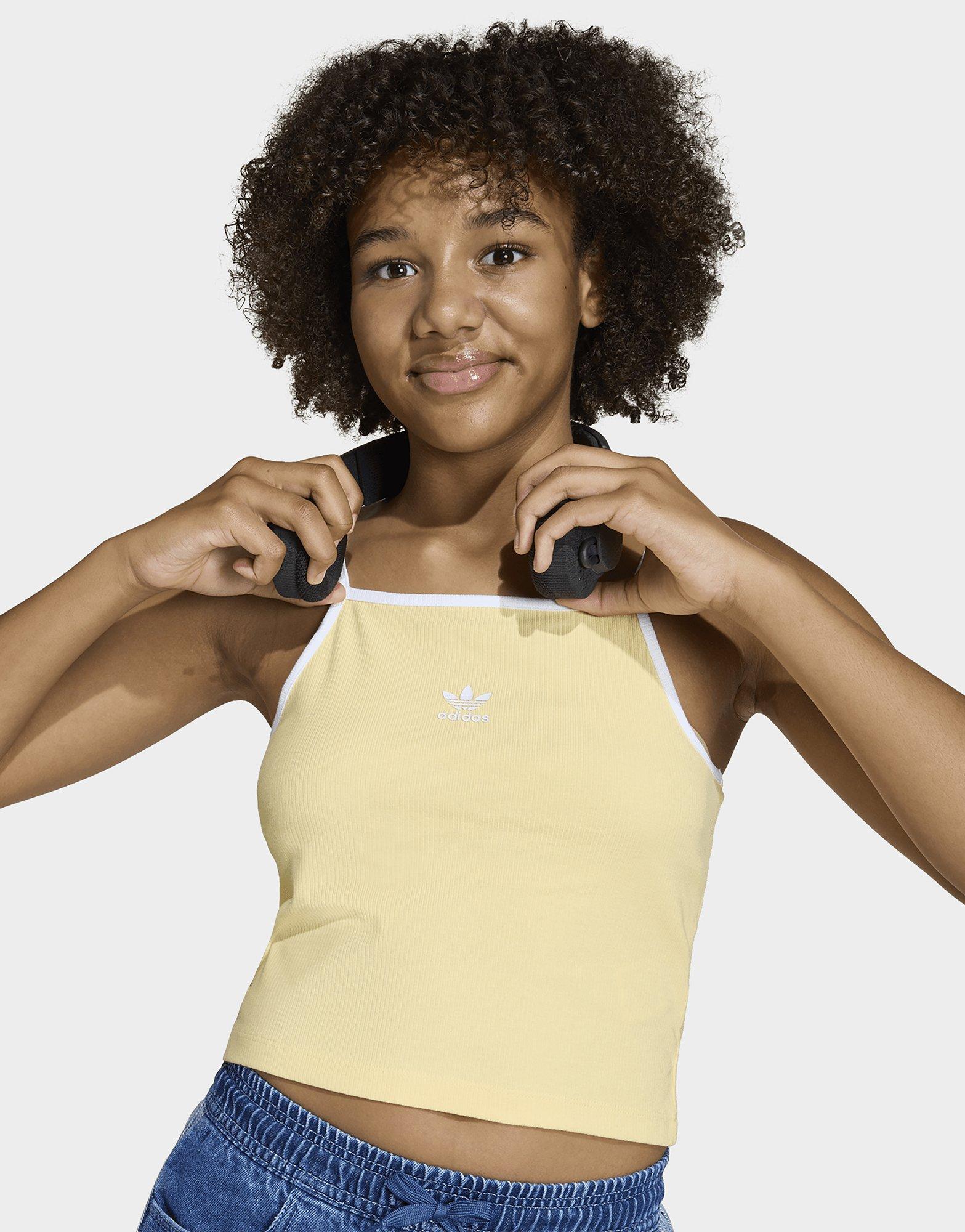 adidas DÉBARDEUR CÔTELÉ SLIM MINI-CÔTES