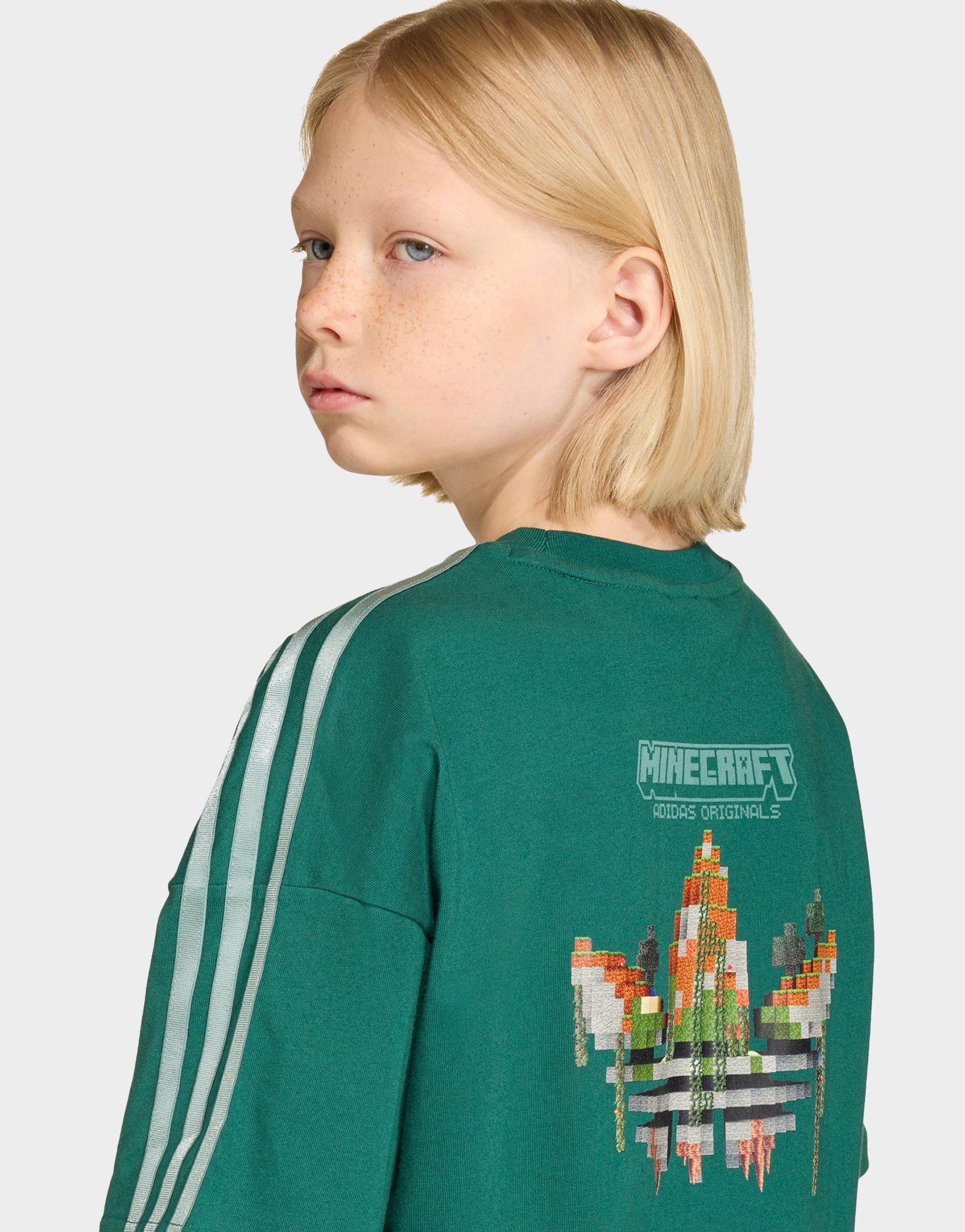 adidas T-SHIRT AMPLE MANCHES CHAUVE-SOURIS MINECRAFT ADIDAS