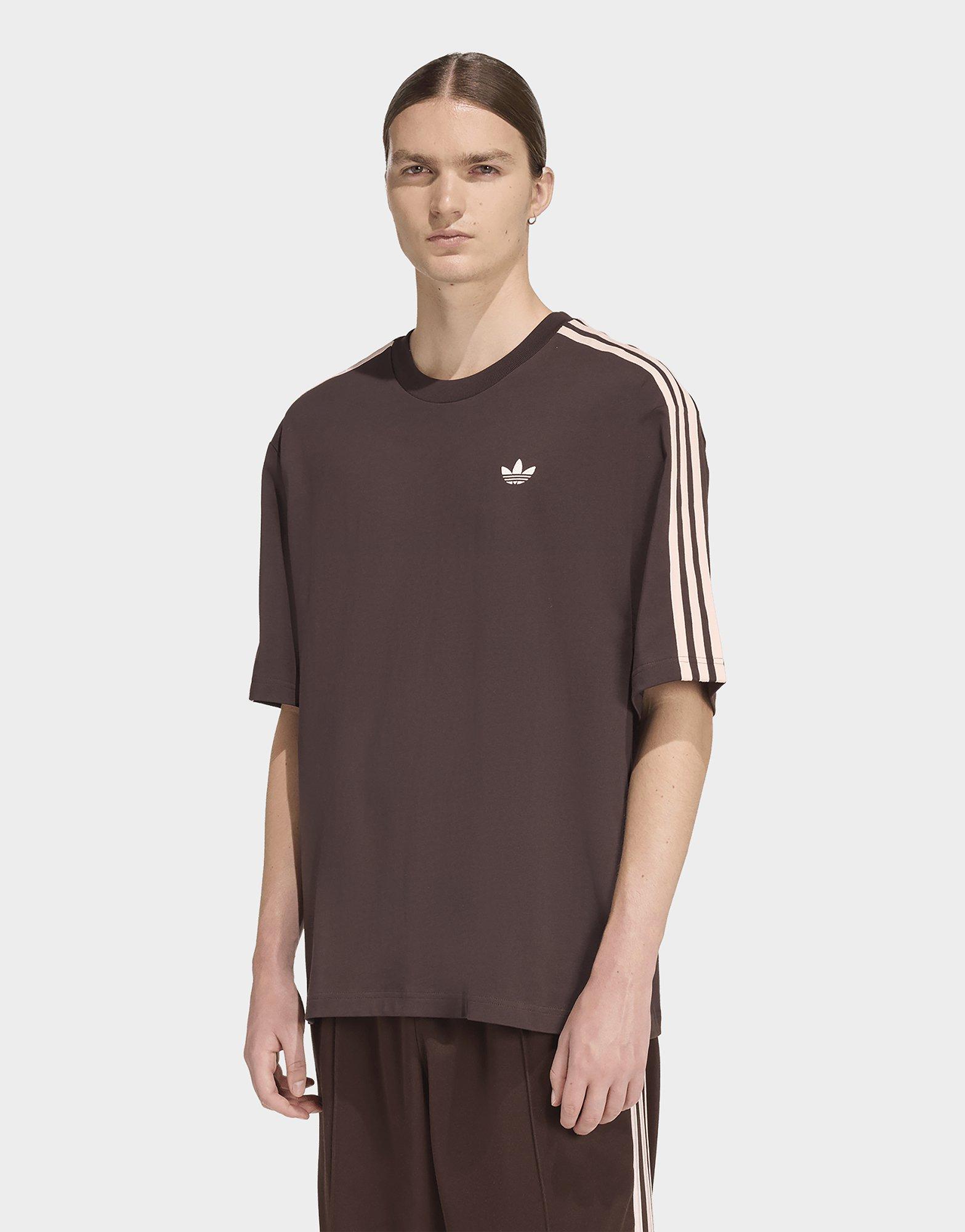 adidas T-SHIRT OVERSIZE 3 BANDES ADICOLOR