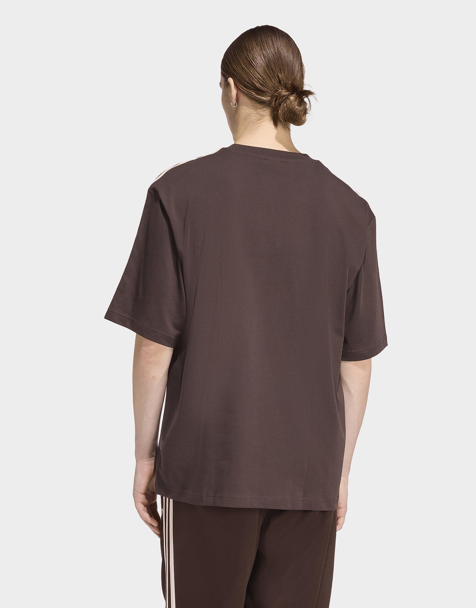 adidas T-SHIRT OVERSIZE 3 BANDES ADICOLOR