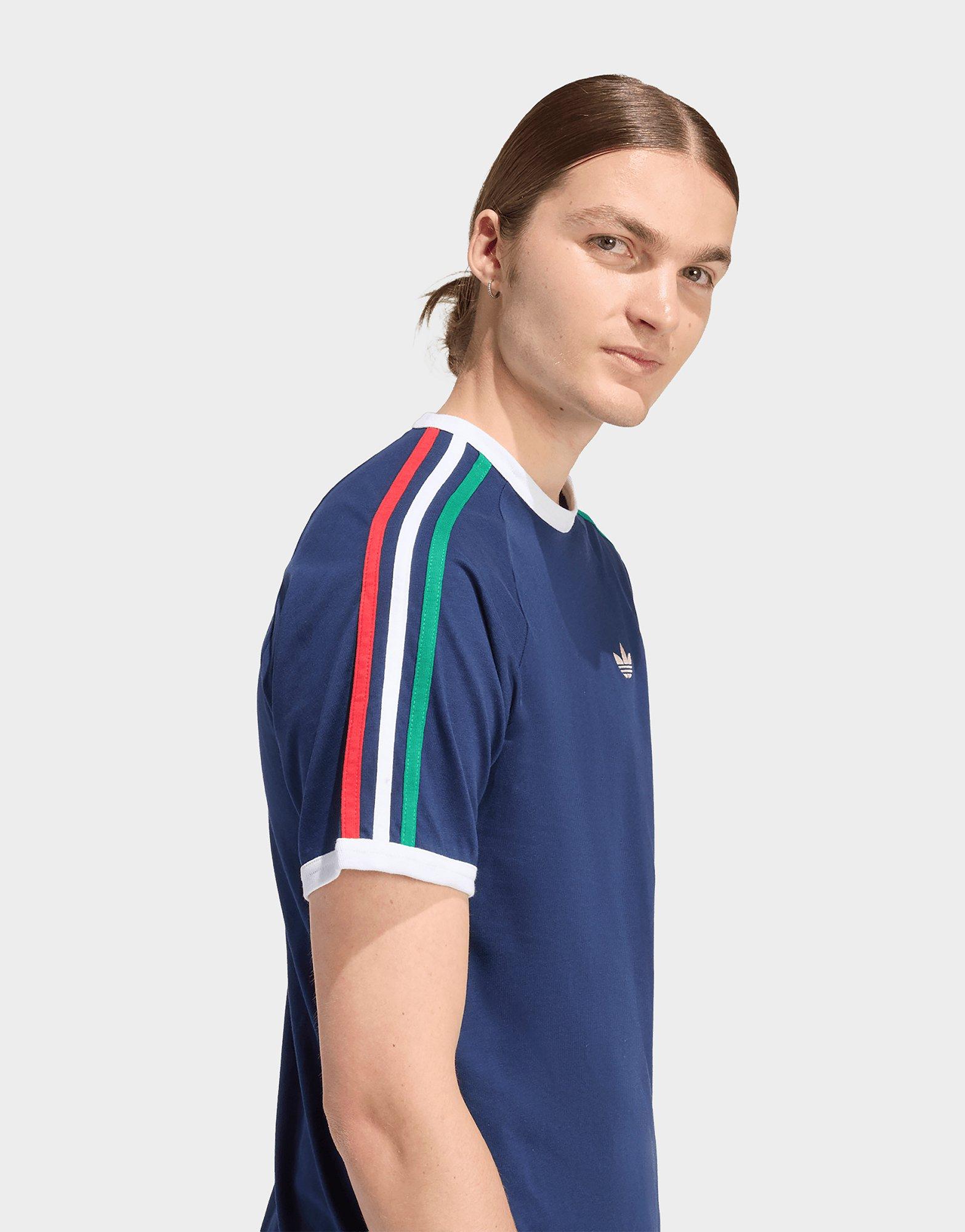 adidas T-SHIRT 3 BANDES