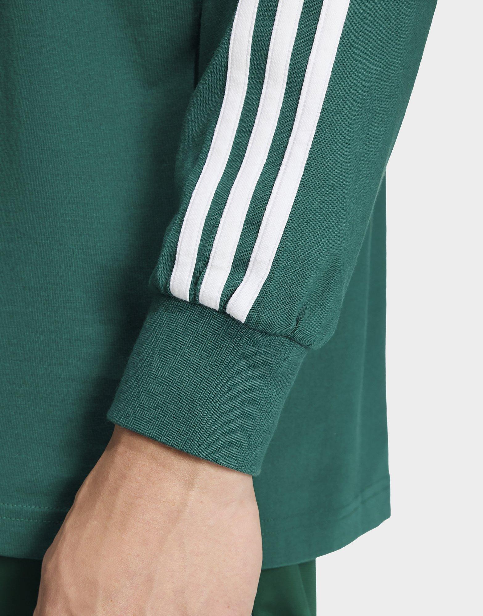 adidas 3-stripes Rugbypolo Met Lange Mouwen
