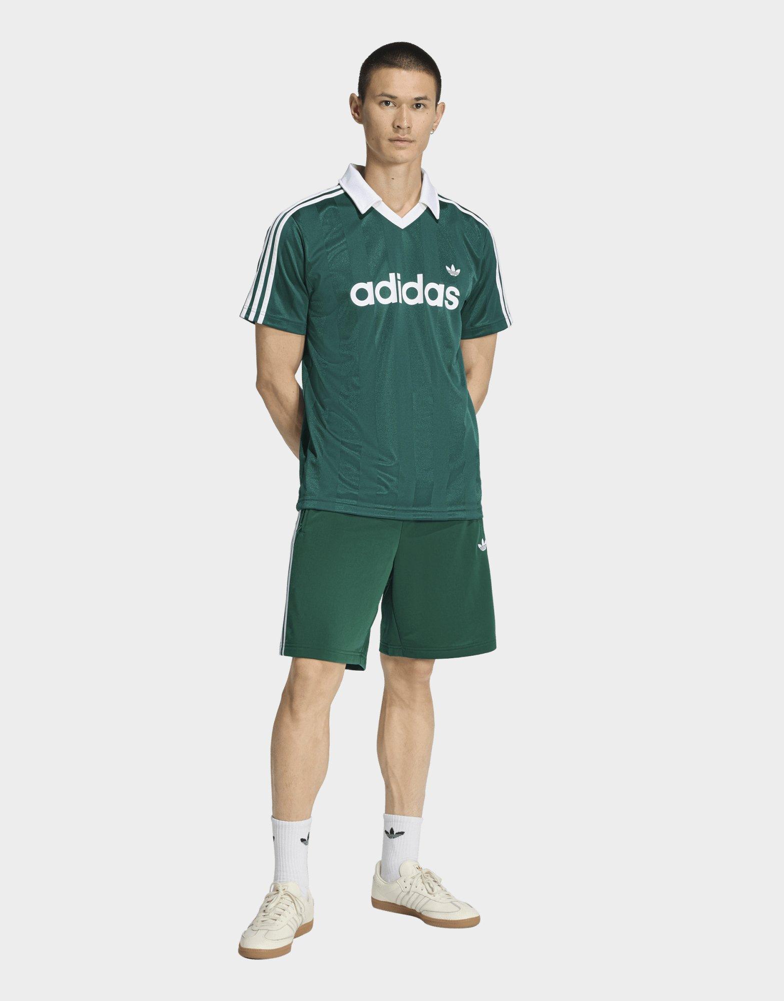 adidas ARCHIVE COLLAR ENGINEERED JERSEY