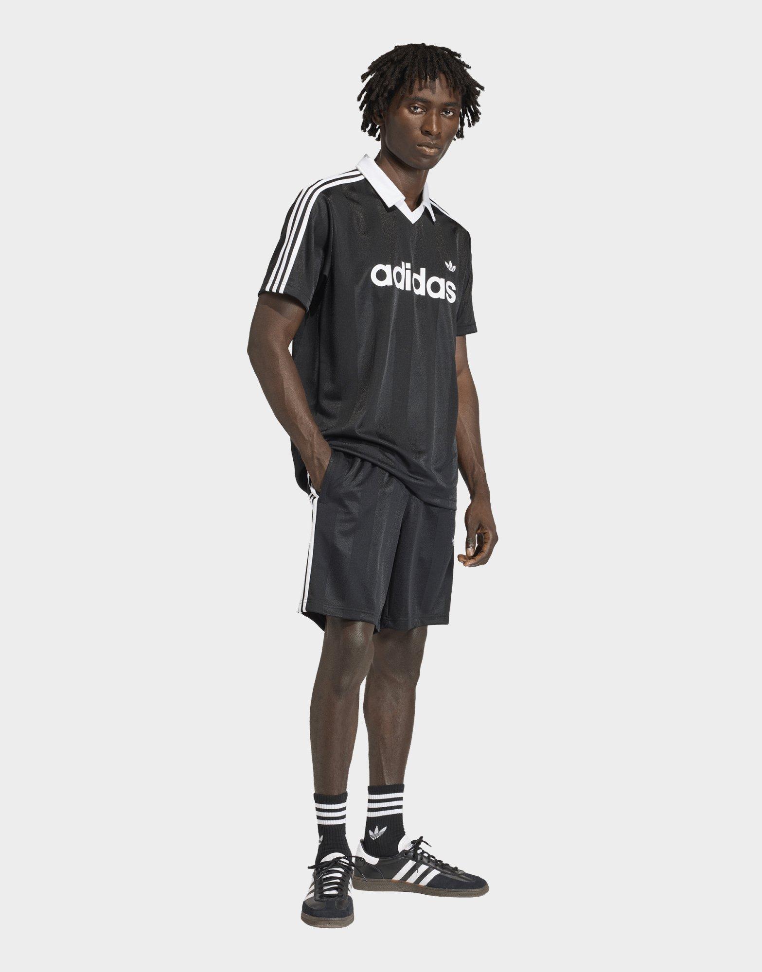 adidas ARCHIVE COLLAR ENGINEERED JERSEY