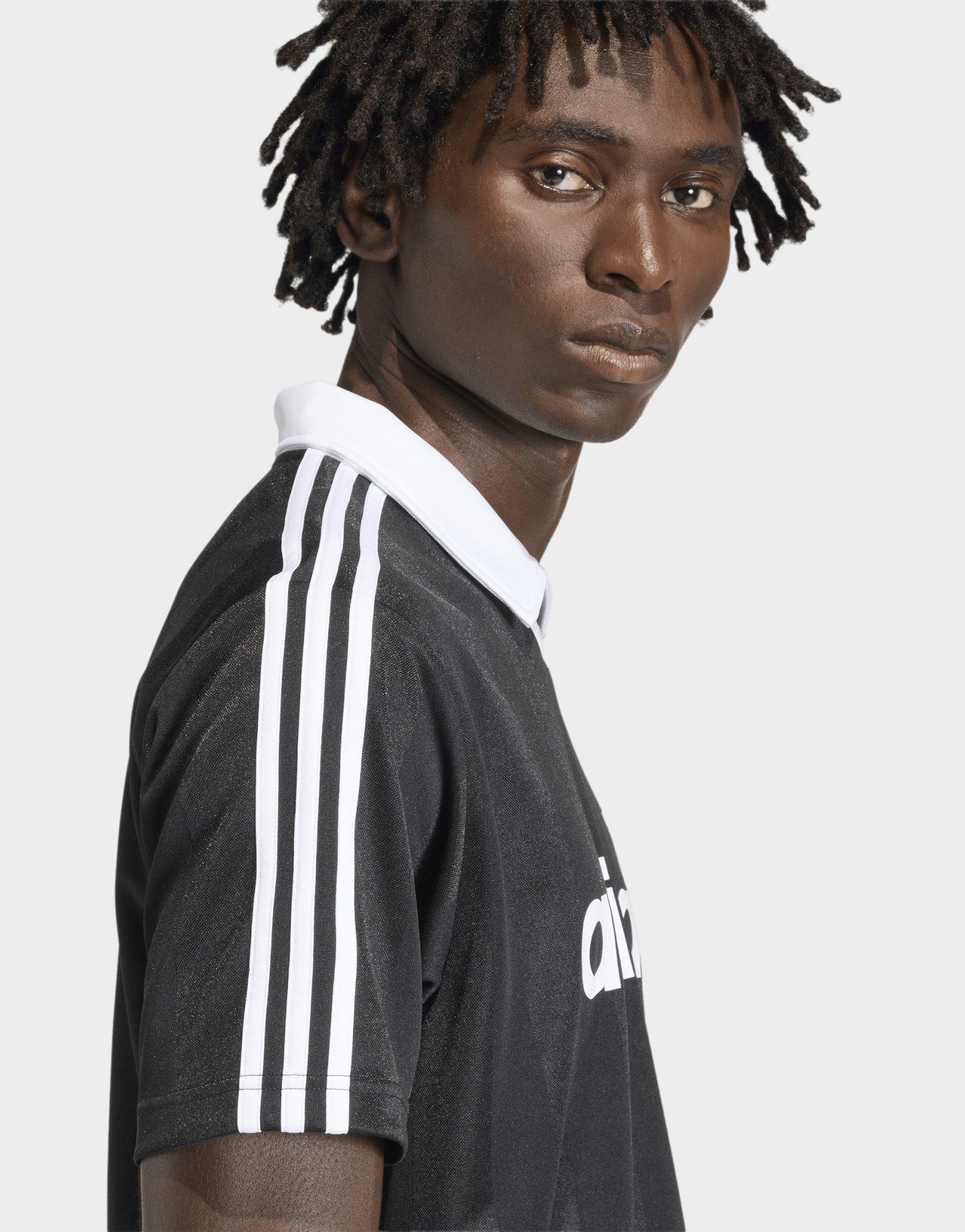 adidas ARCHIVE COLLAR ENGINEERED JERSEY