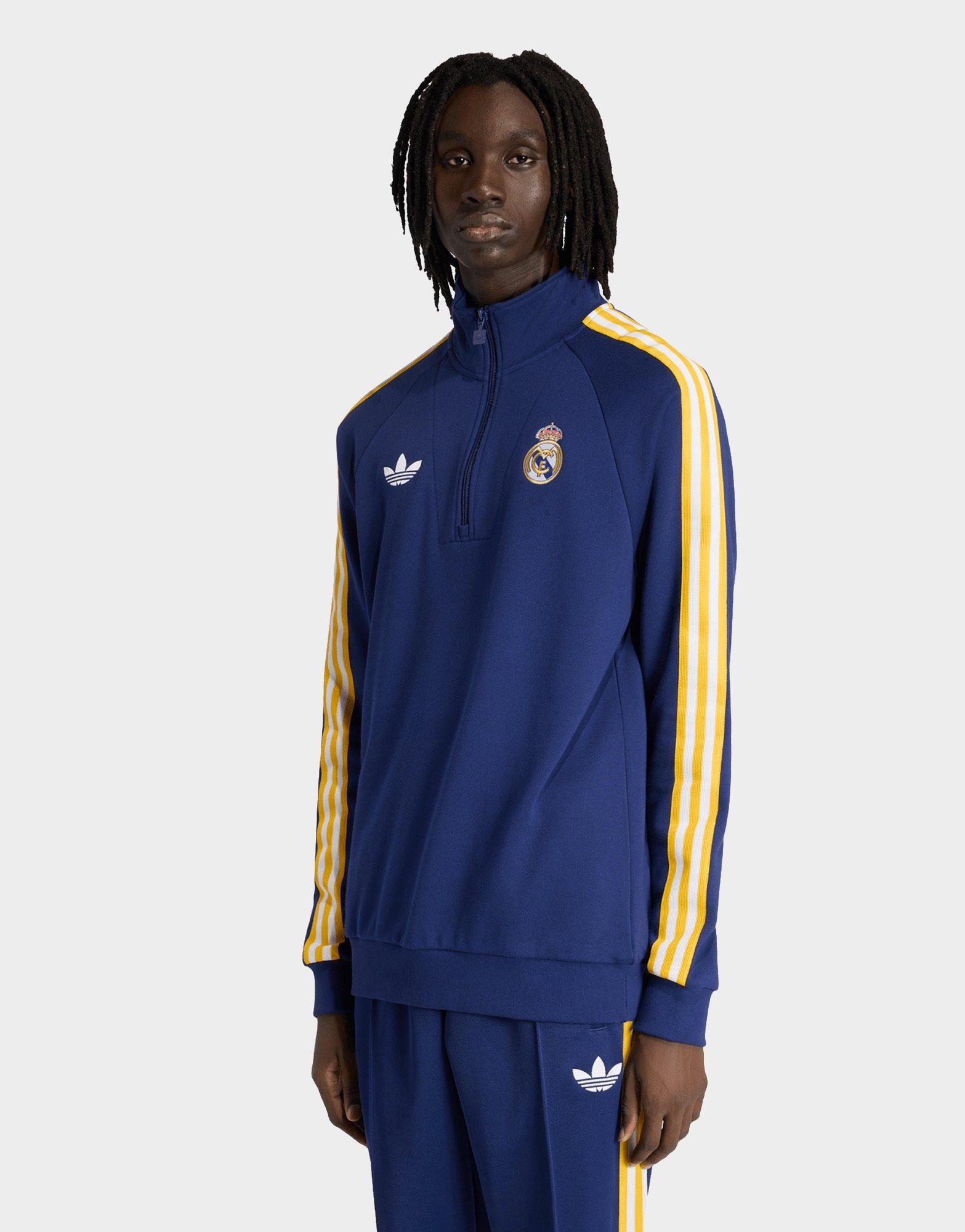 adidas Real Madrid Originals Half Zip Top