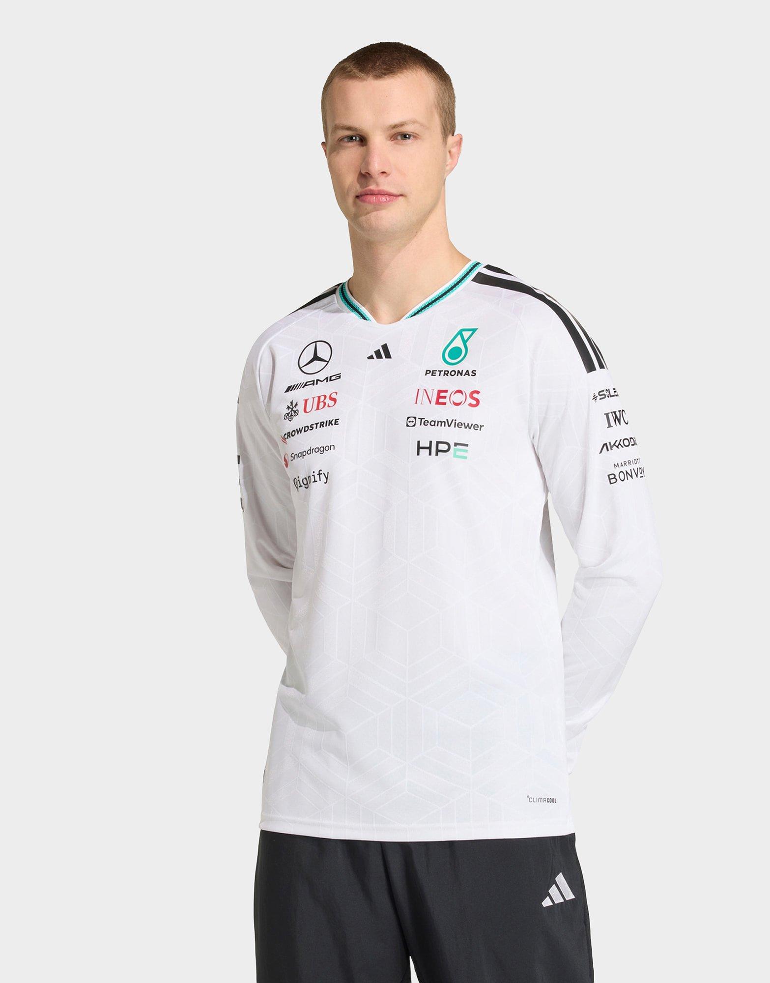 adidas Maglia Autentica A Maniche Lunghe Mercedes-amg Petronas Formula 1 Team Driver