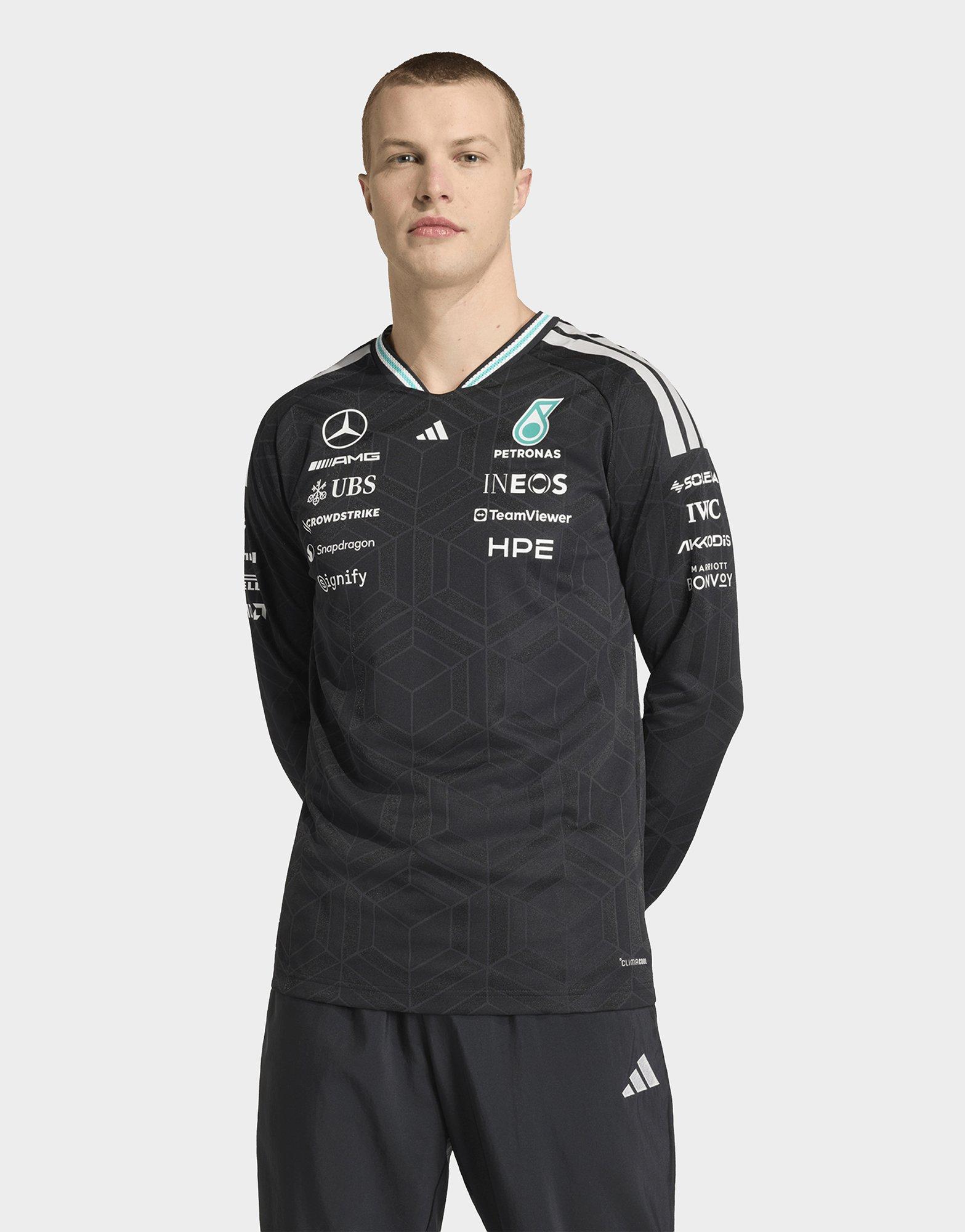 adidas Maglia Autentica A Maniche Lunghe Mercedes-amg Petronas Formula 1 Team Driver