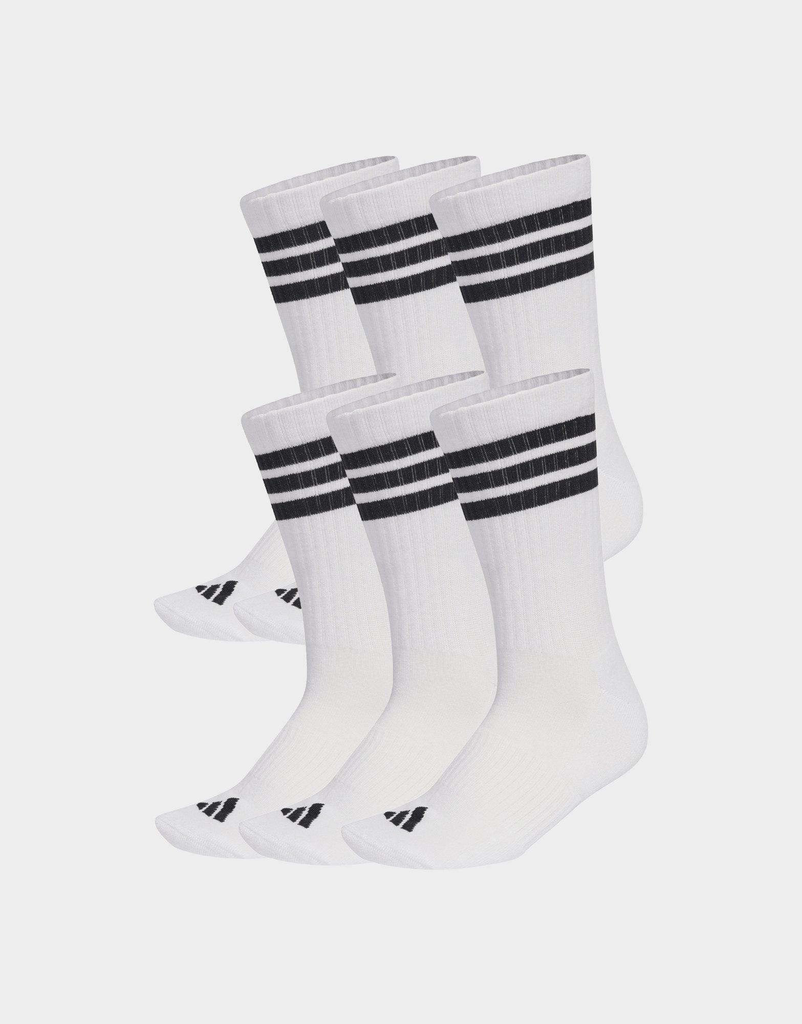 adidas Calze 3 Stripes Essentials Cushioned 6 Pair Pack