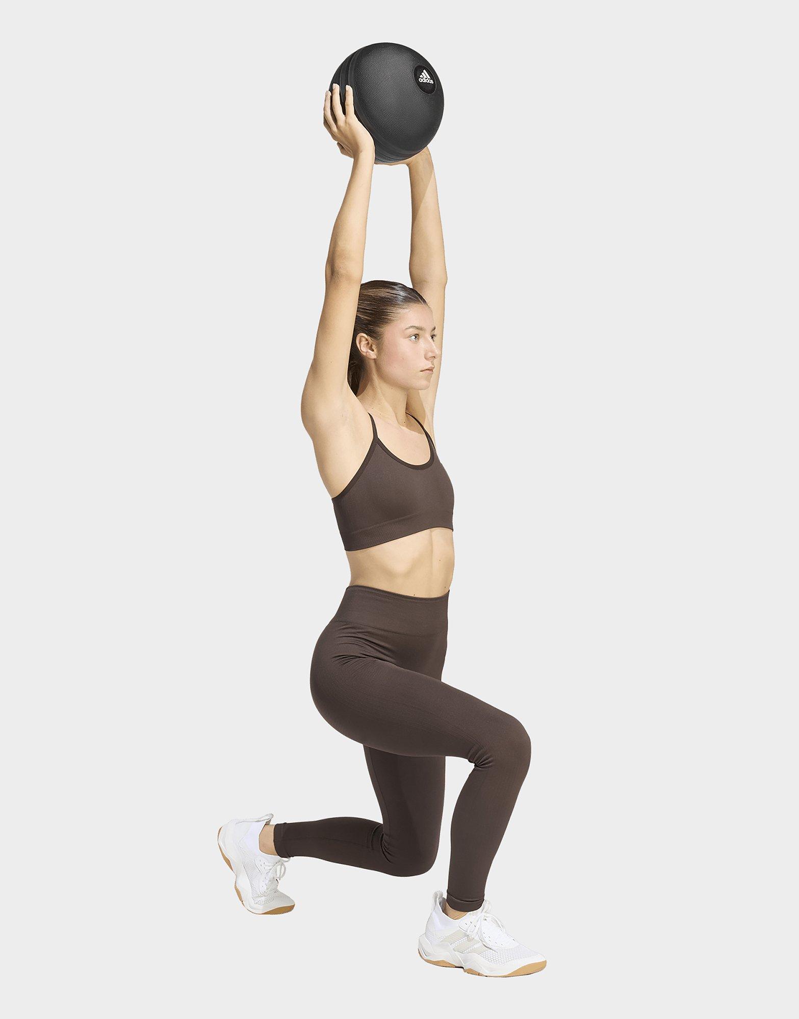 adidas Workout Essentials Light-Support Knit Bra