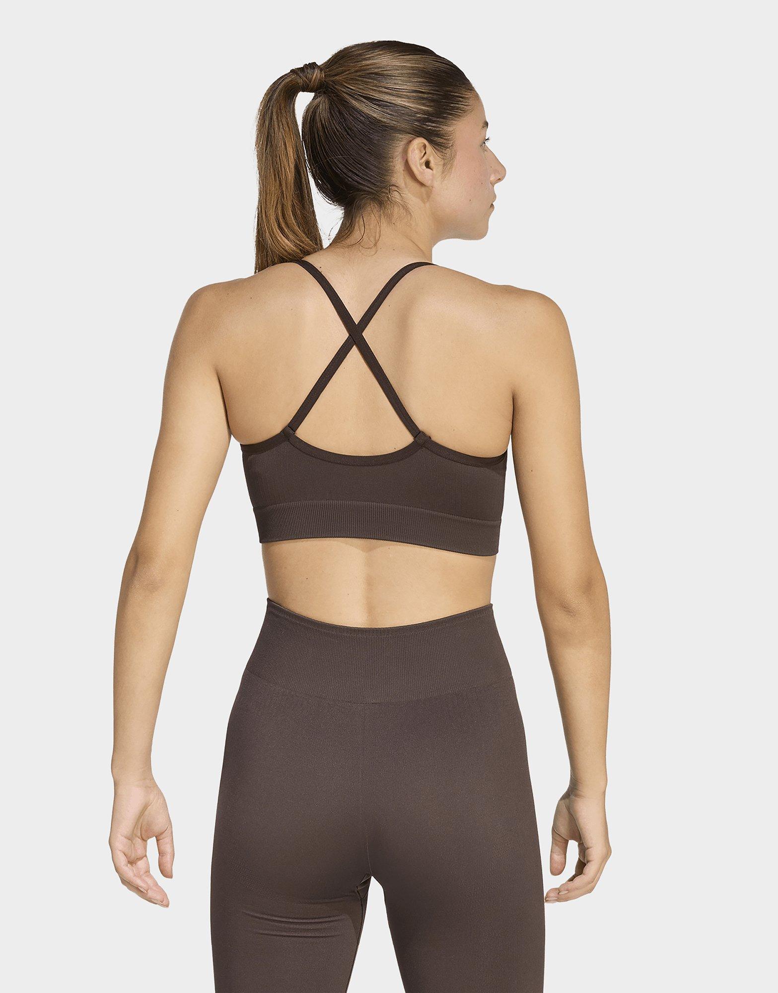 adidas Workout Essentials Light-Support Knit Bra