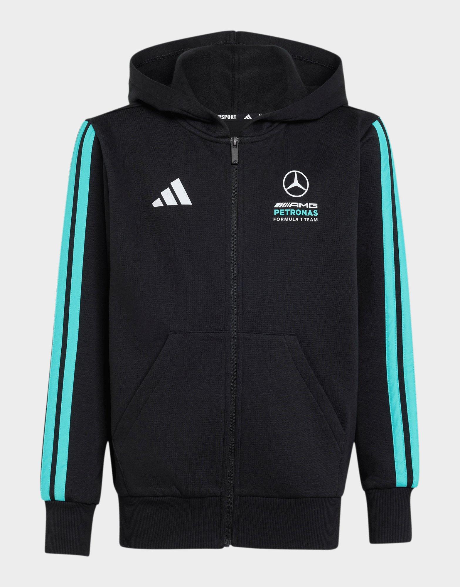 adidas FELPA CON CAPPUCCIO FULL ZIP MERCEDES-AMG PETRONAS FORMULA 1 TEAM DNA