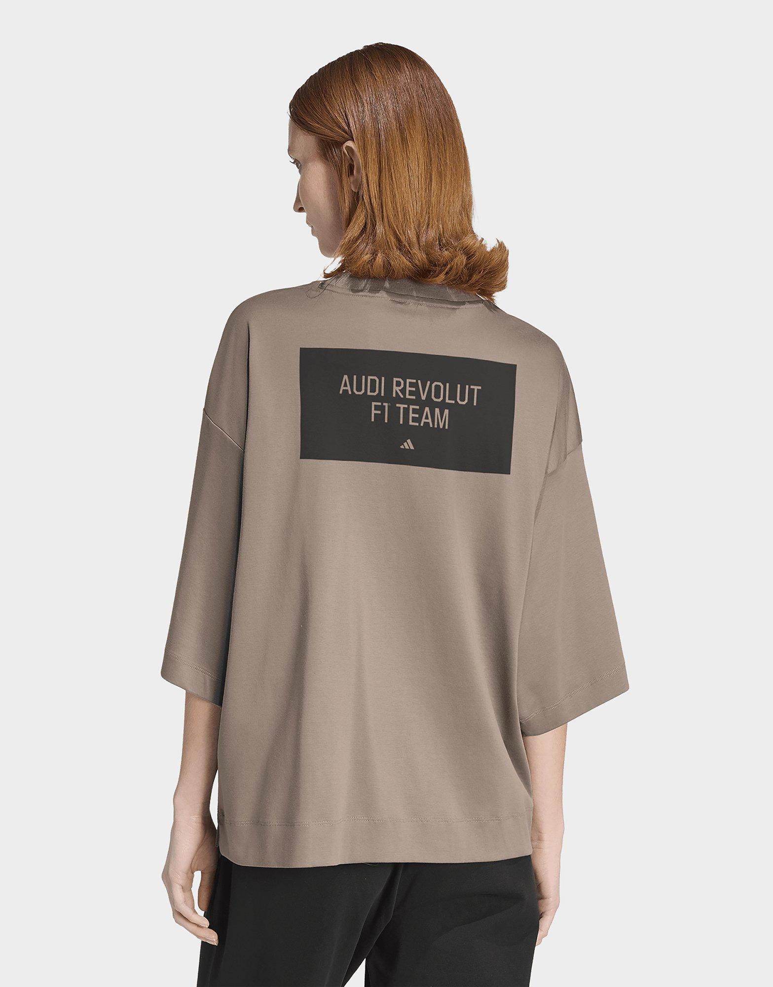 adidas AUDI REVOLUT F1 TEAM ELEVATED GRAPHIC SHORT SLEEVE TEE