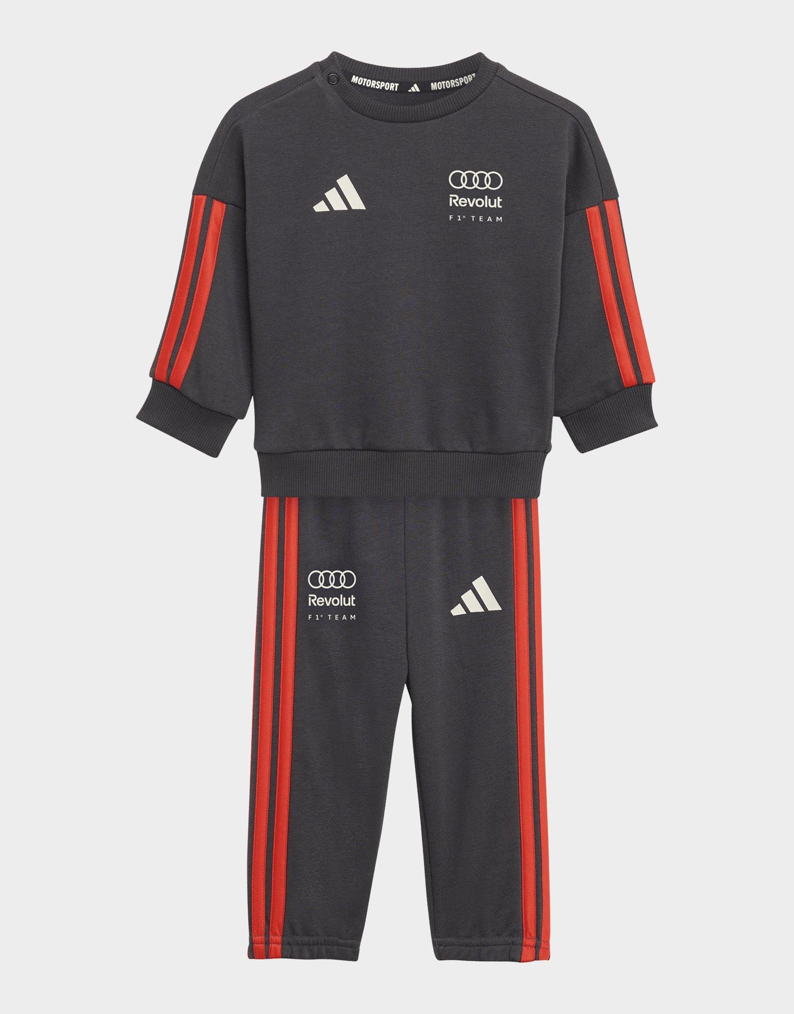 adidas SET BABY JOGGER A MANICHE LUNGHE DNA TEAM AUDI REVOLUT F1