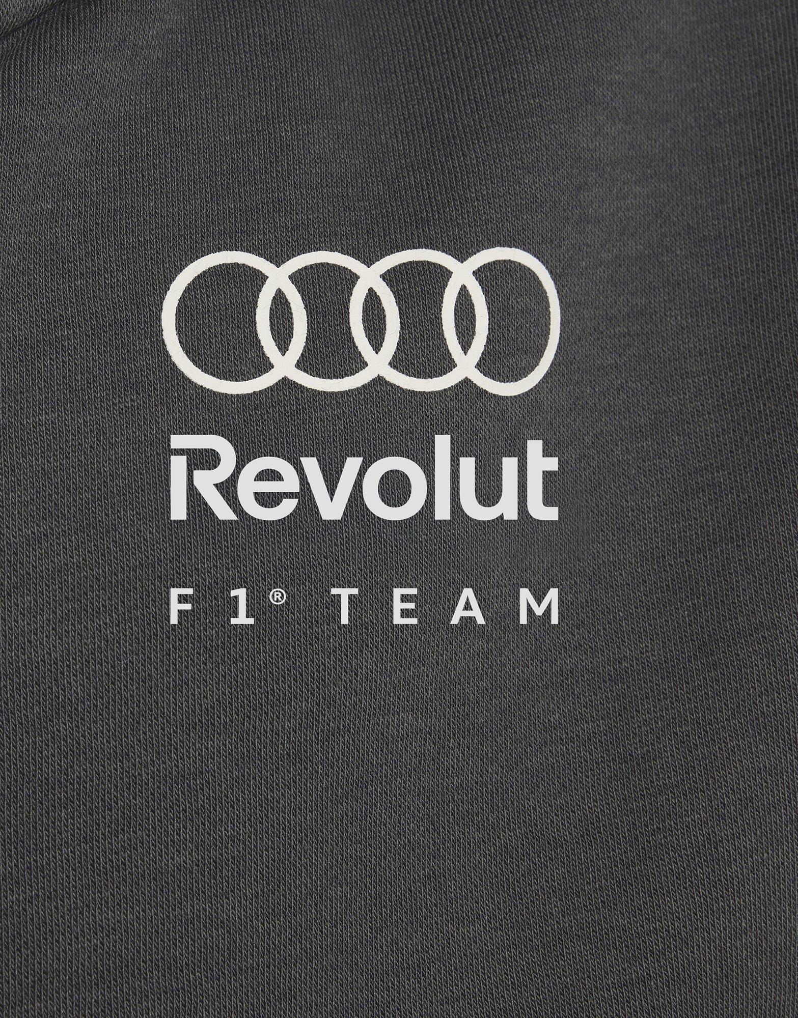 adidas AUDI REVOLUT F1 TEAM DNA FULL ZIP HOODIE
