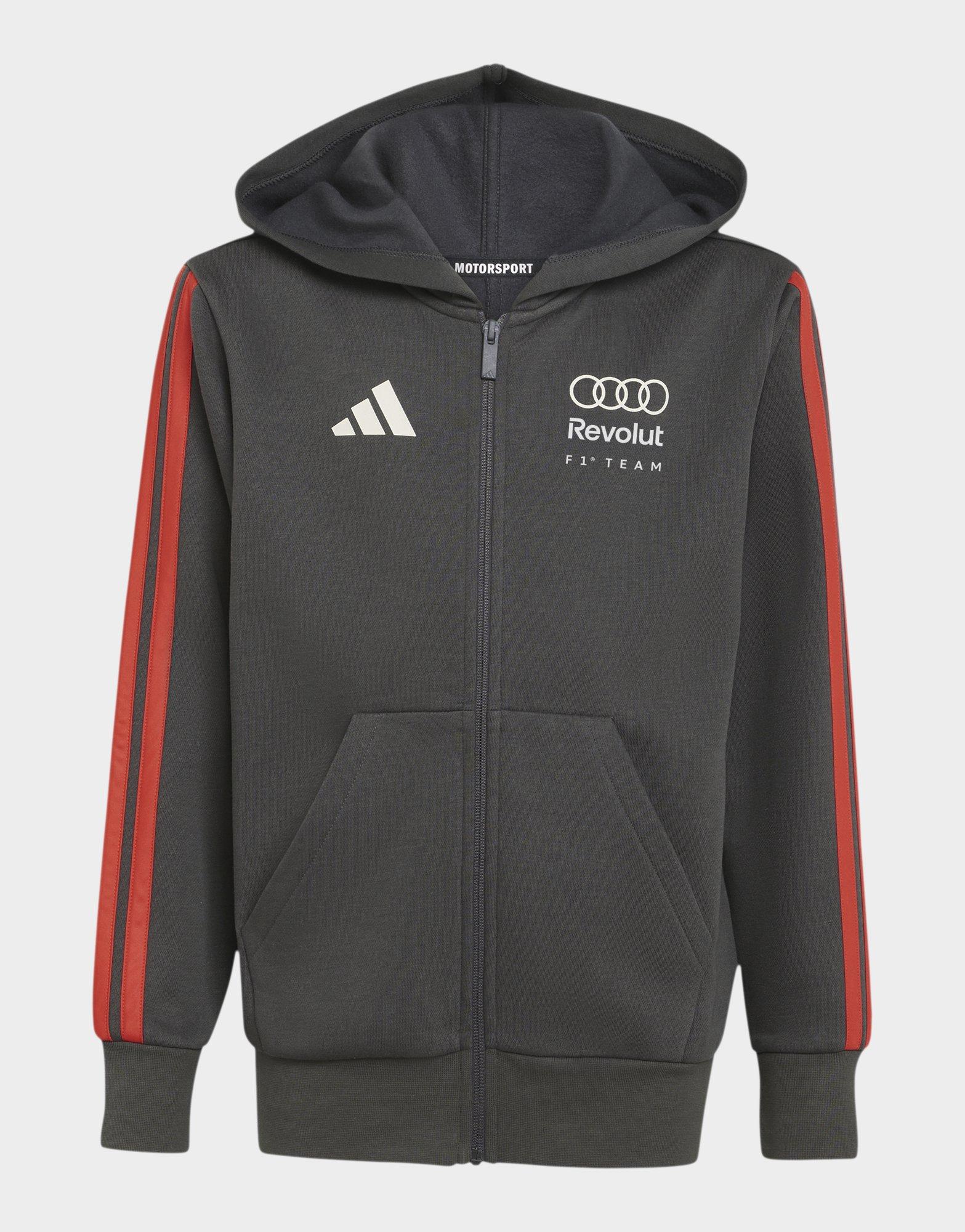 adidas Felpa Con Cappuccio Con Zip Integrale Dna Team Audi Revolut F1